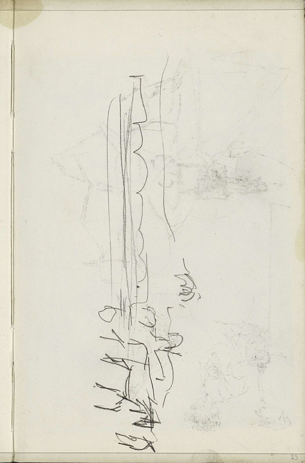 Paarden, mogelijk voor een sleperswagen by Isaac Israels