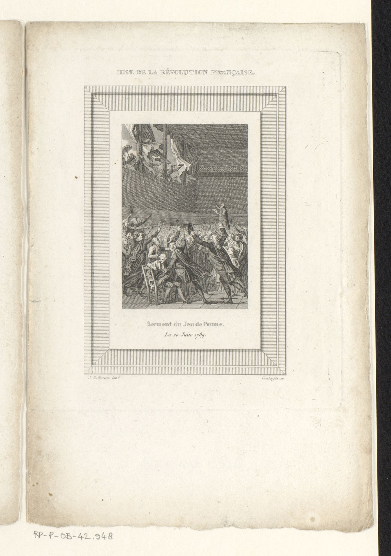 Eed op de Kaatsbaan by François Louis Couché
