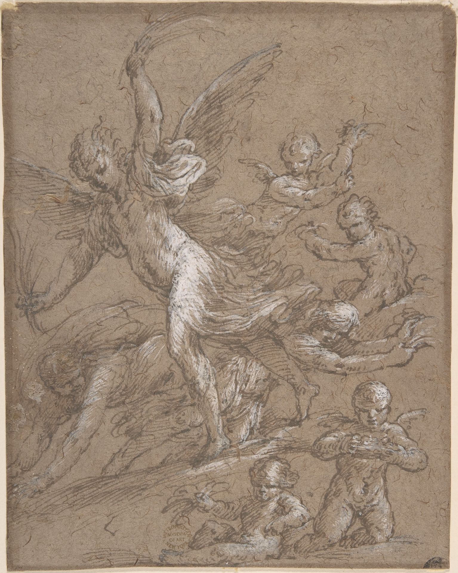 Angels and Putti by Anonymous