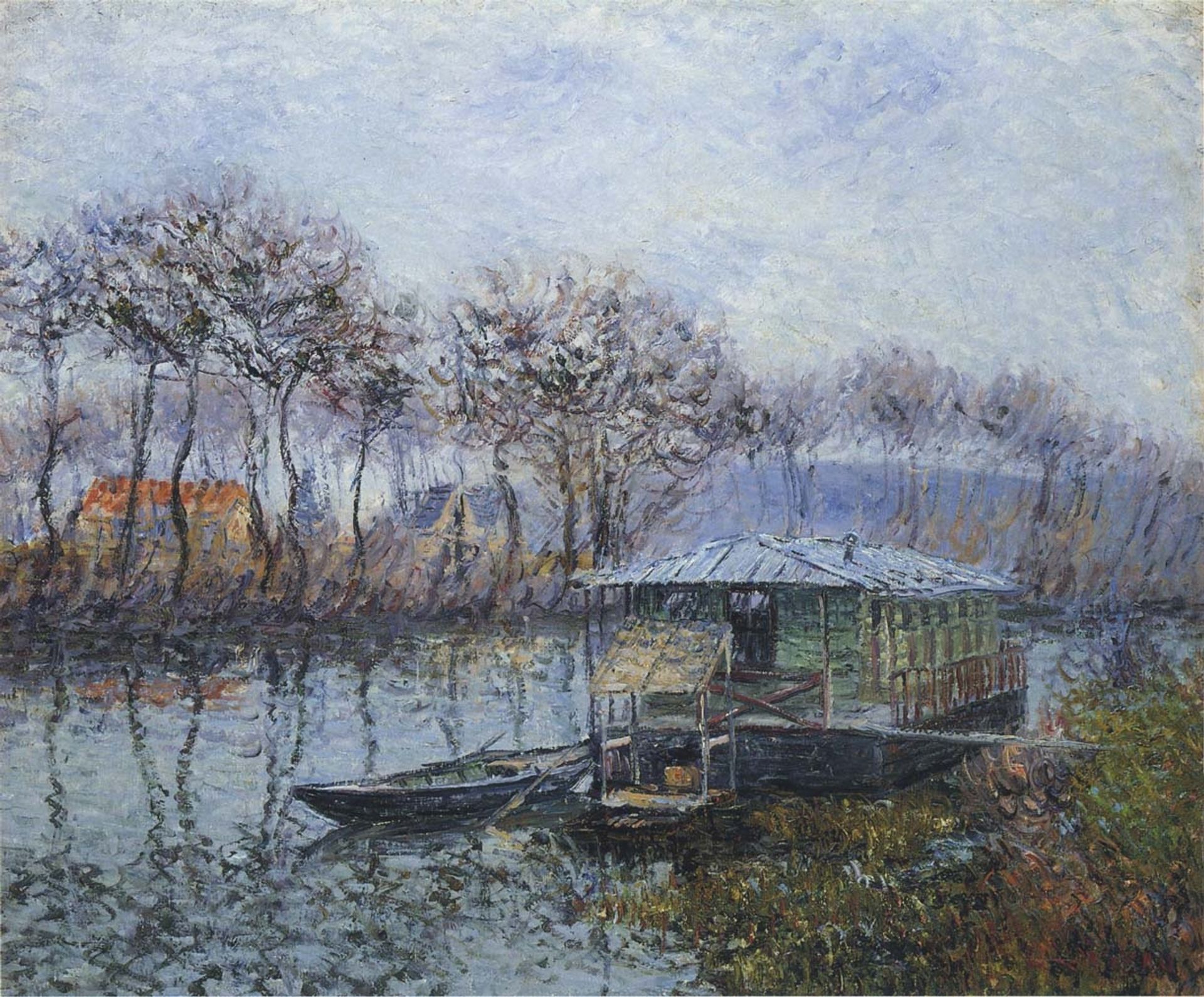 The Seine at Port Marly by Gustave Loiseau