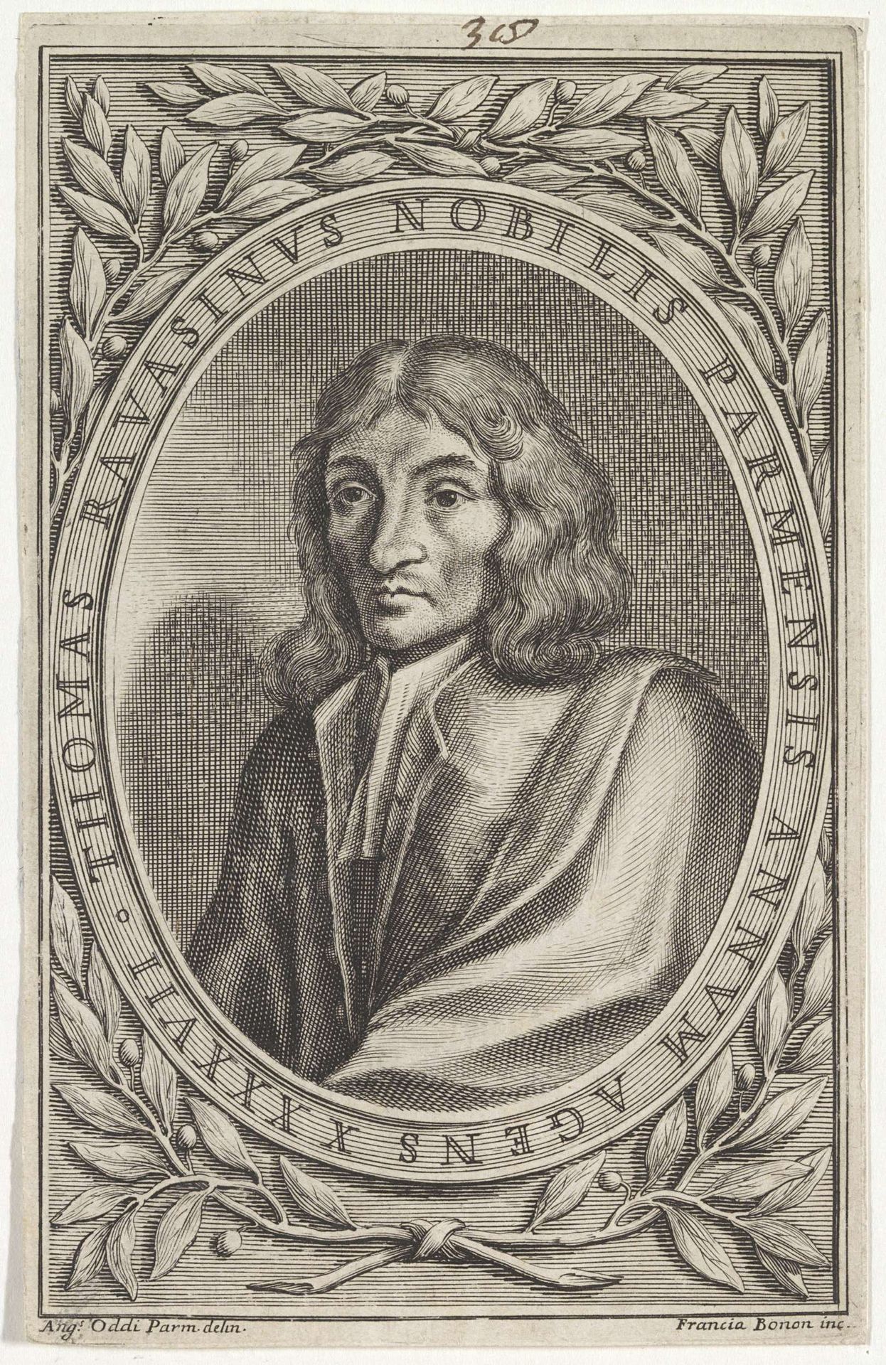 Portret van Thomas Ravasini by Francesco Maria Francia