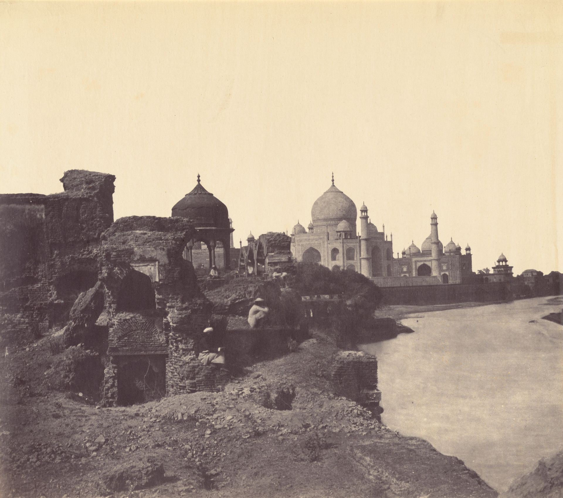 Taj Mahal from the East by John Murray