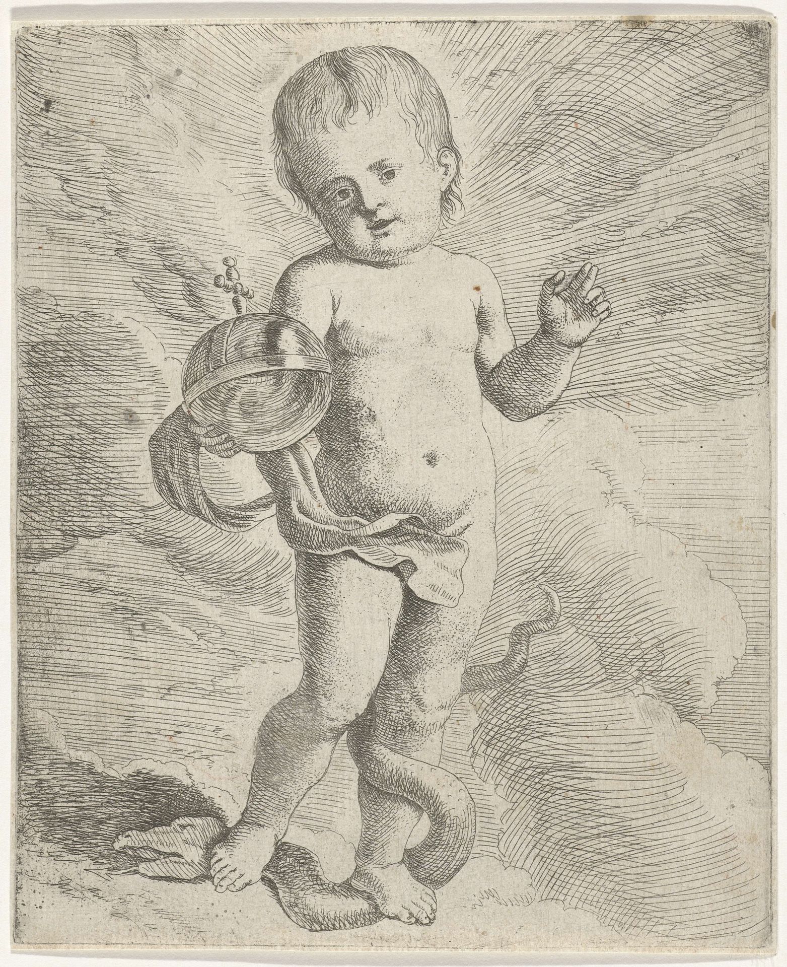Zegenend Christuskind by Anonymous
