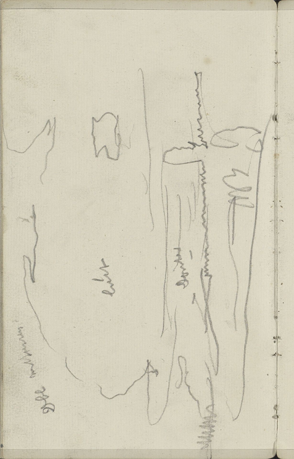 Landschap met een wolkenlucht by George Hendrik Breitner