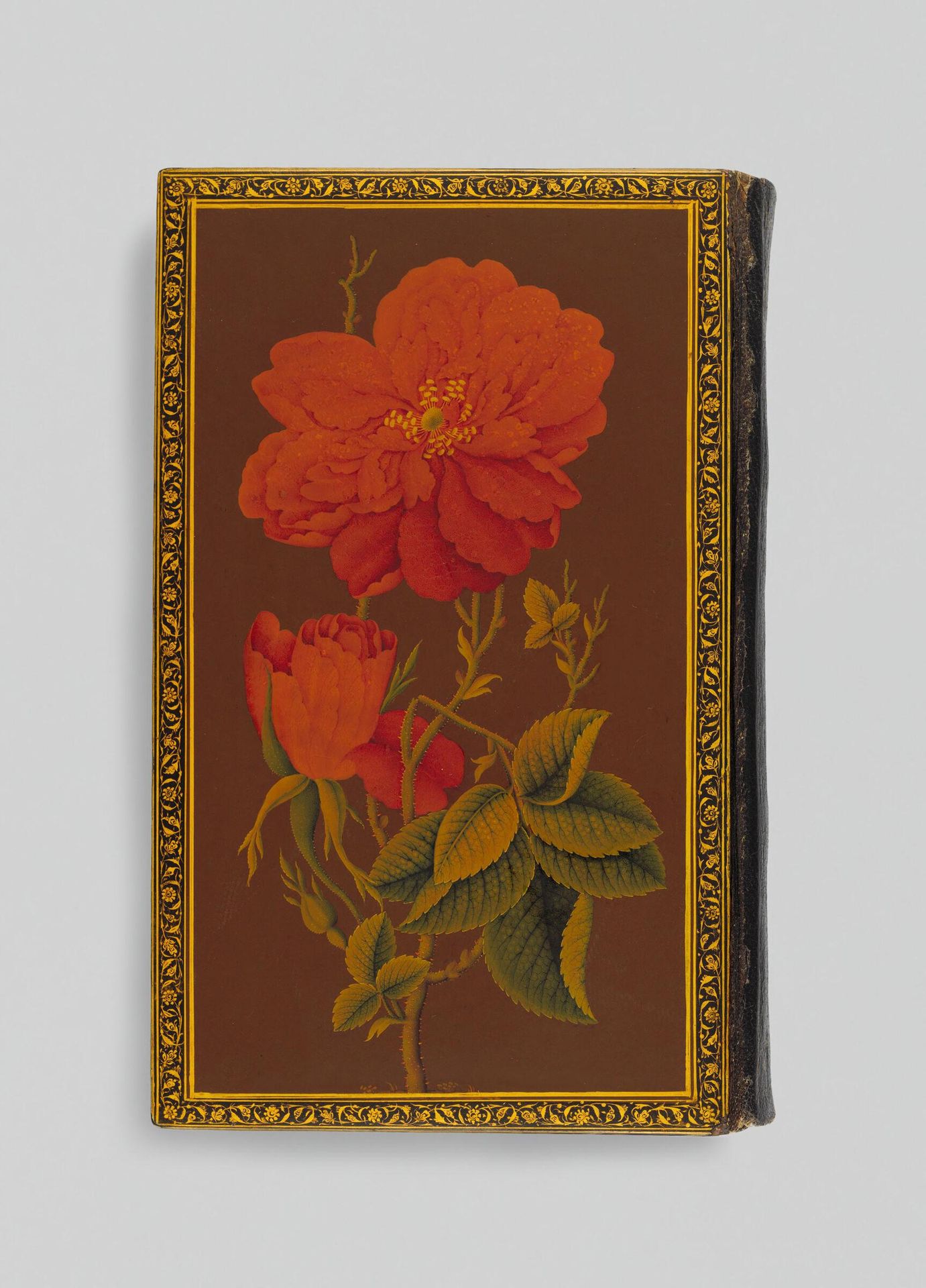 Manuscript of the Qurâan, with lacquer binding by Fathallah ibn Muhammad `Ali Isfahani