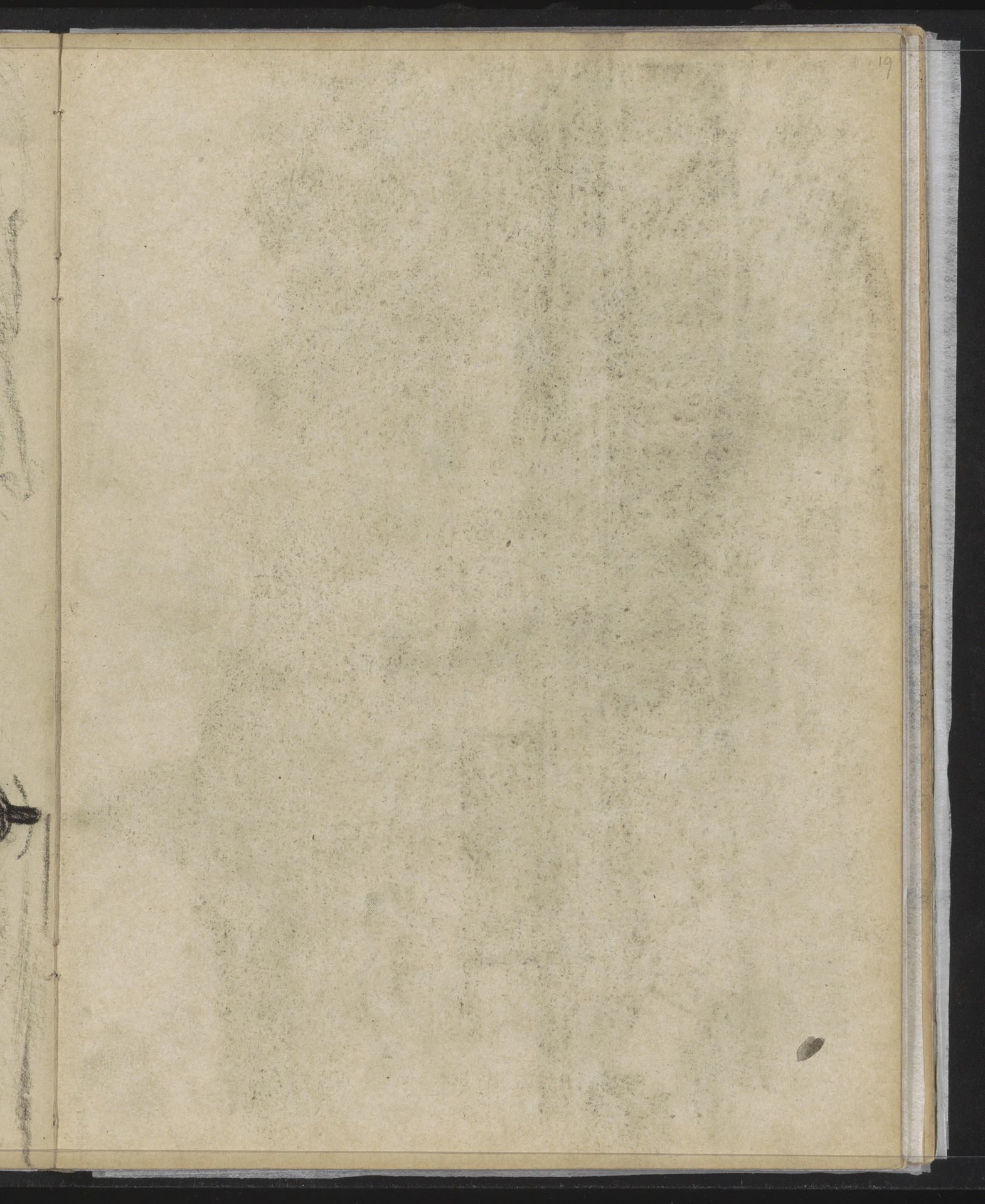 Abklatsch van de krijttekening op pagina 18 by Willem Witsen