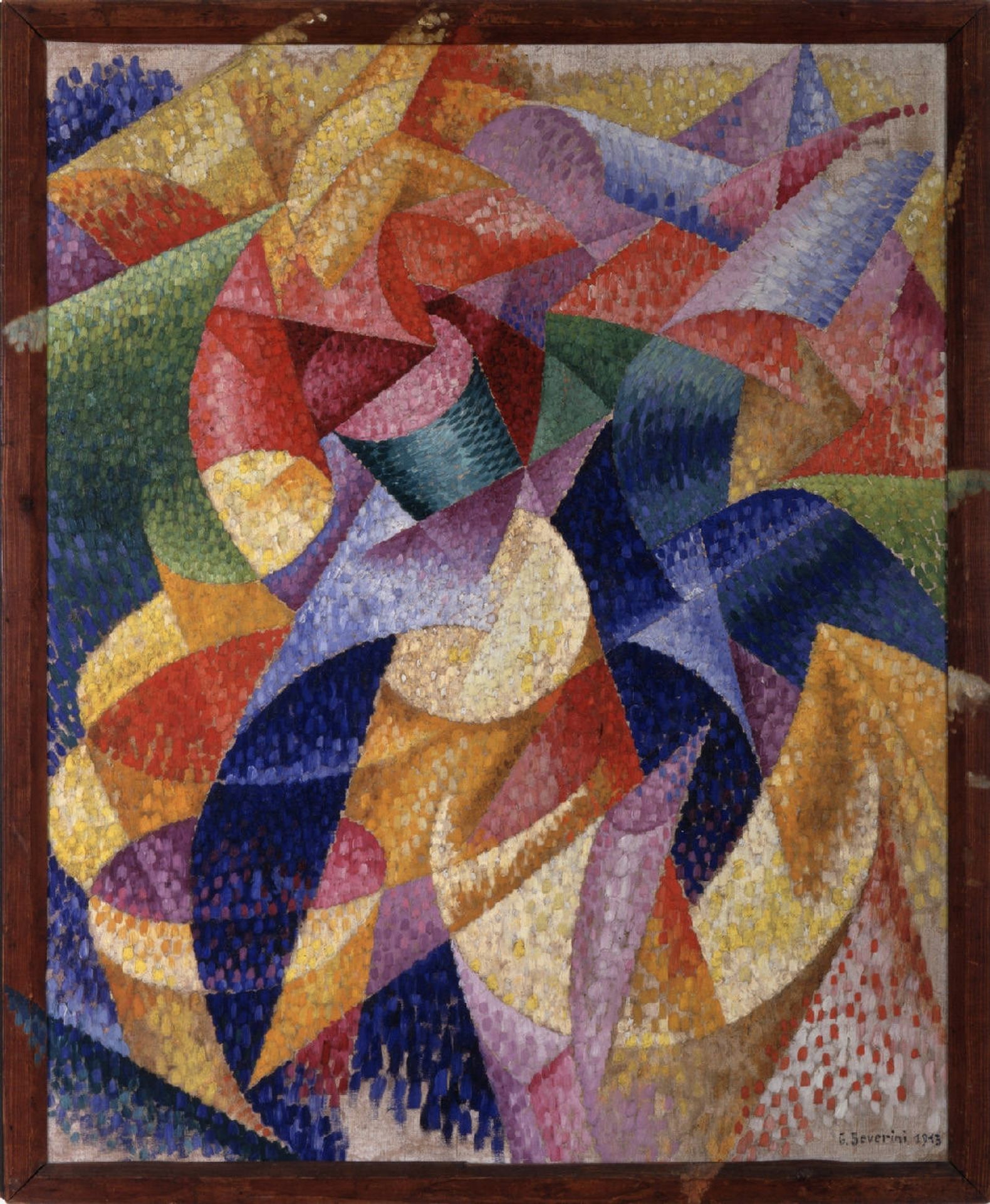 Sea = Dancer by Gino Severini