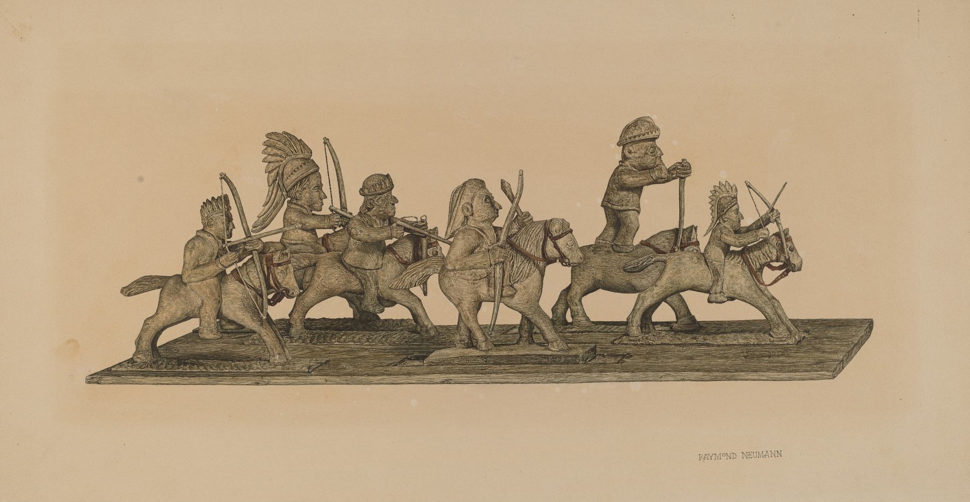 Indians by Raymond Neumann