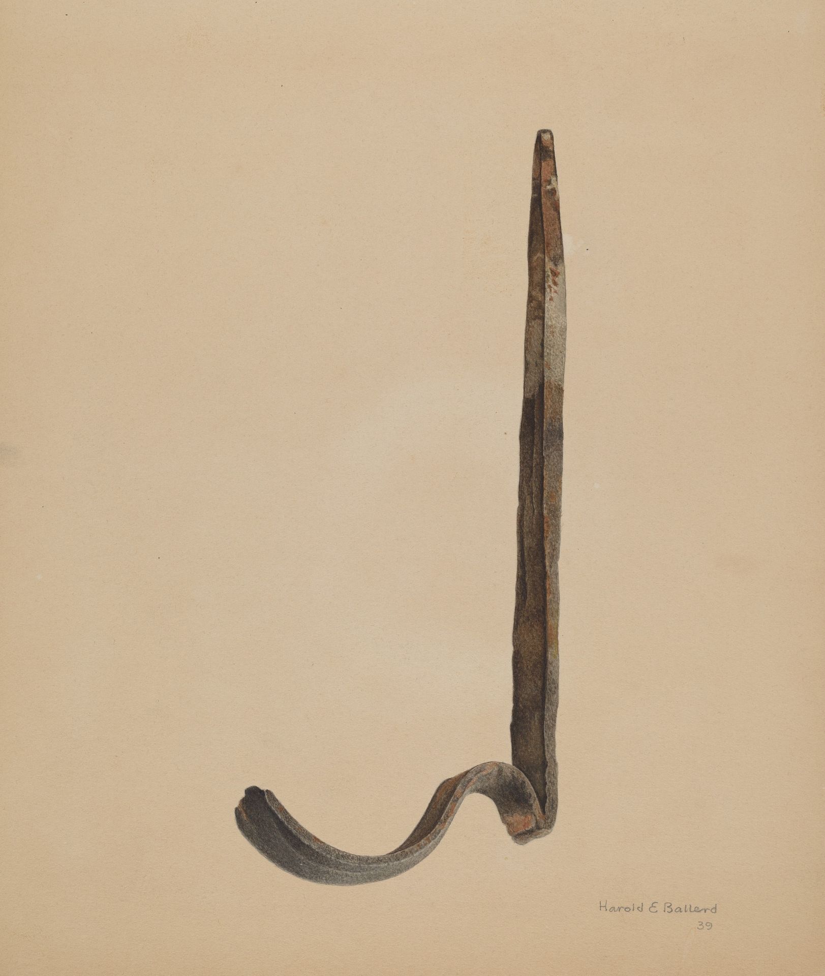 Rain Gutter Stirrup by Harold Ballerd