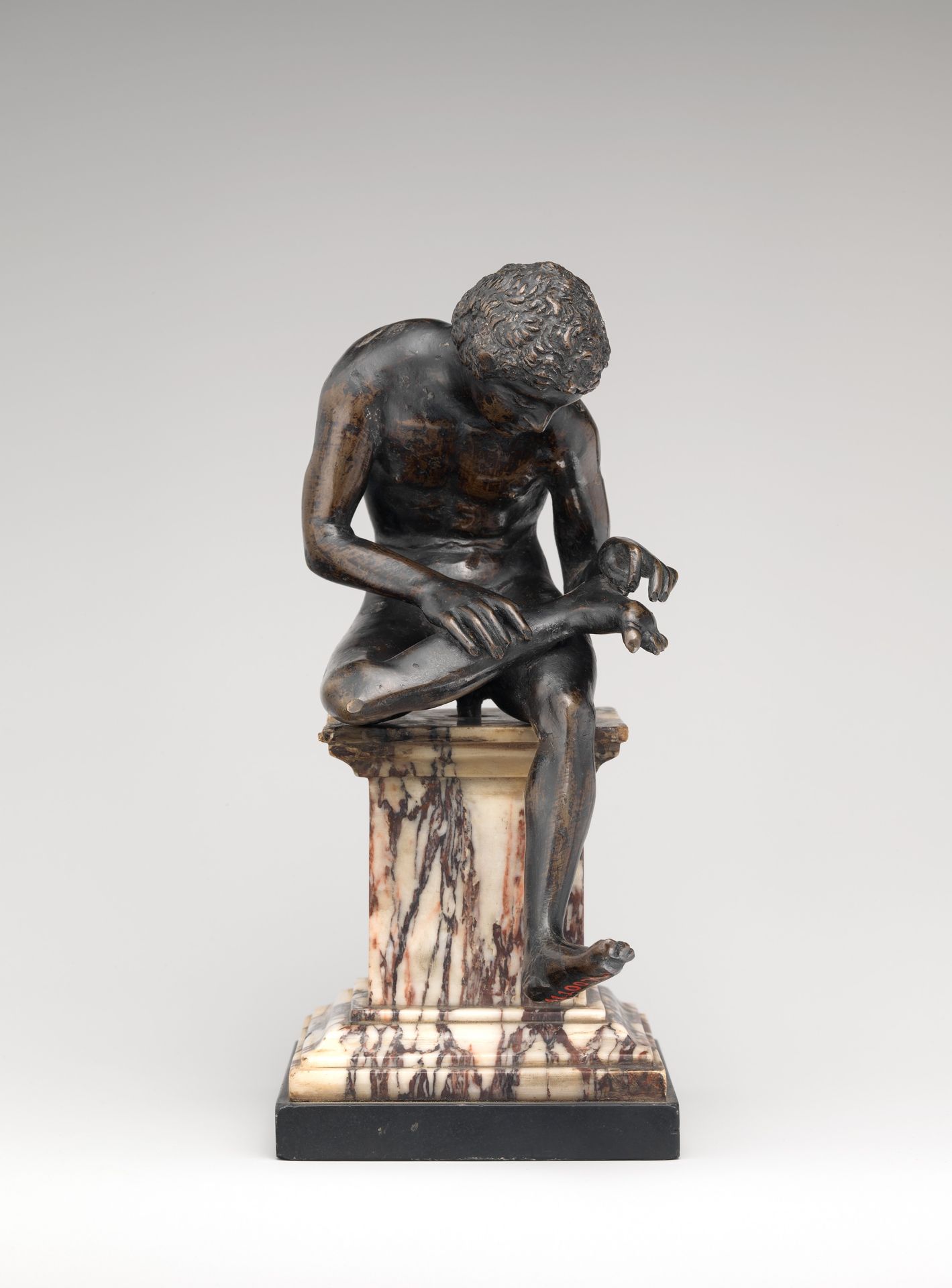 Spinario (boy pulling a thorn from his foot) by Severo Calzetta da Ravenna