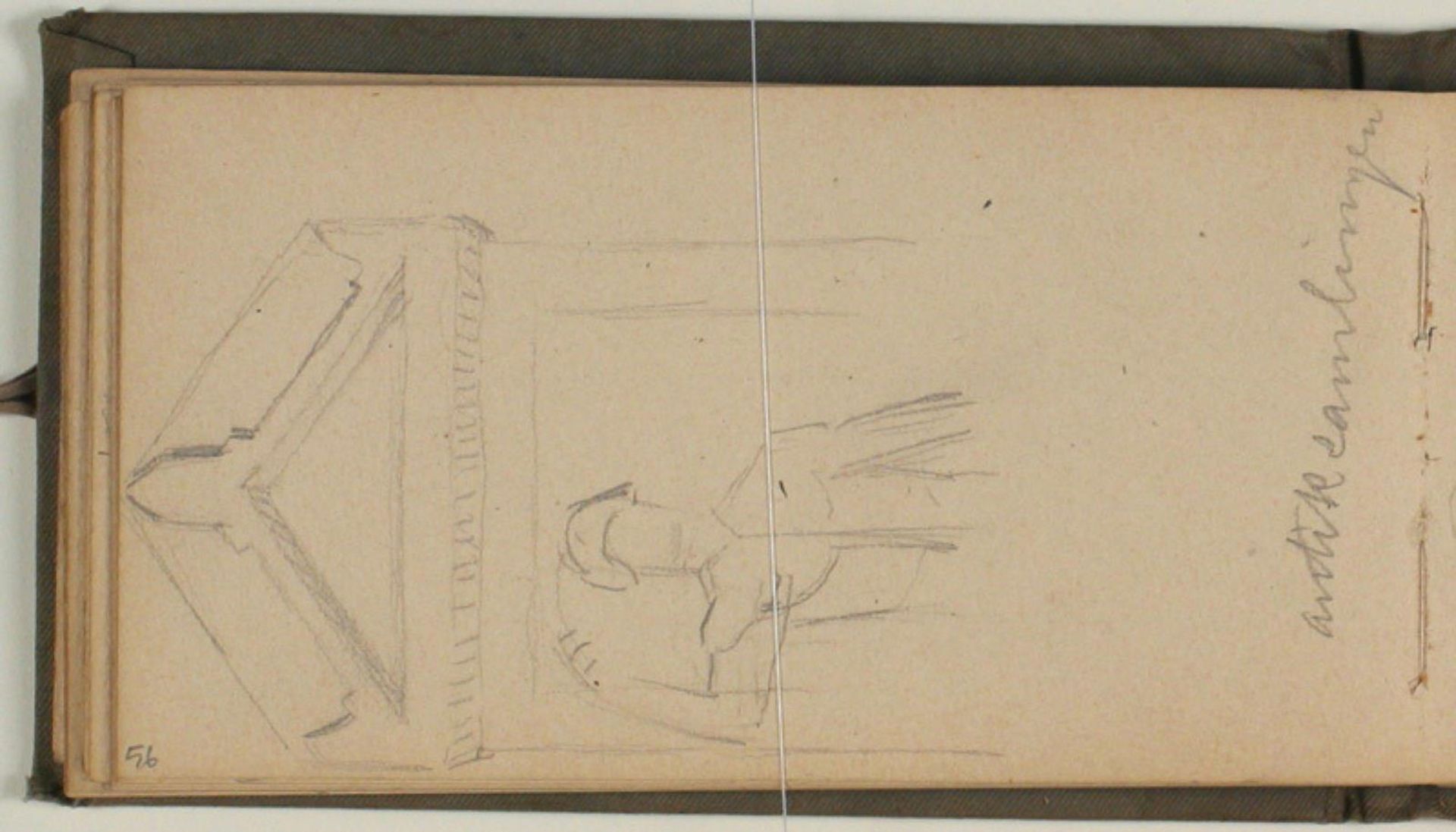 Studier af antik gravstele by Niels Larsen Stevns