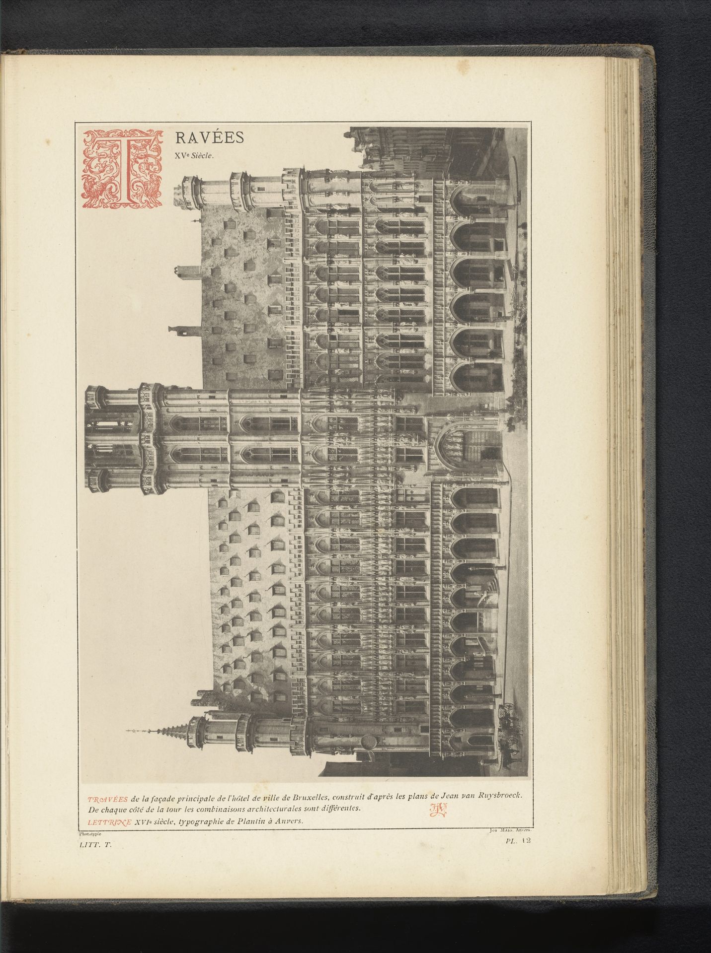 Stadhuis te Brussel by Anonymous