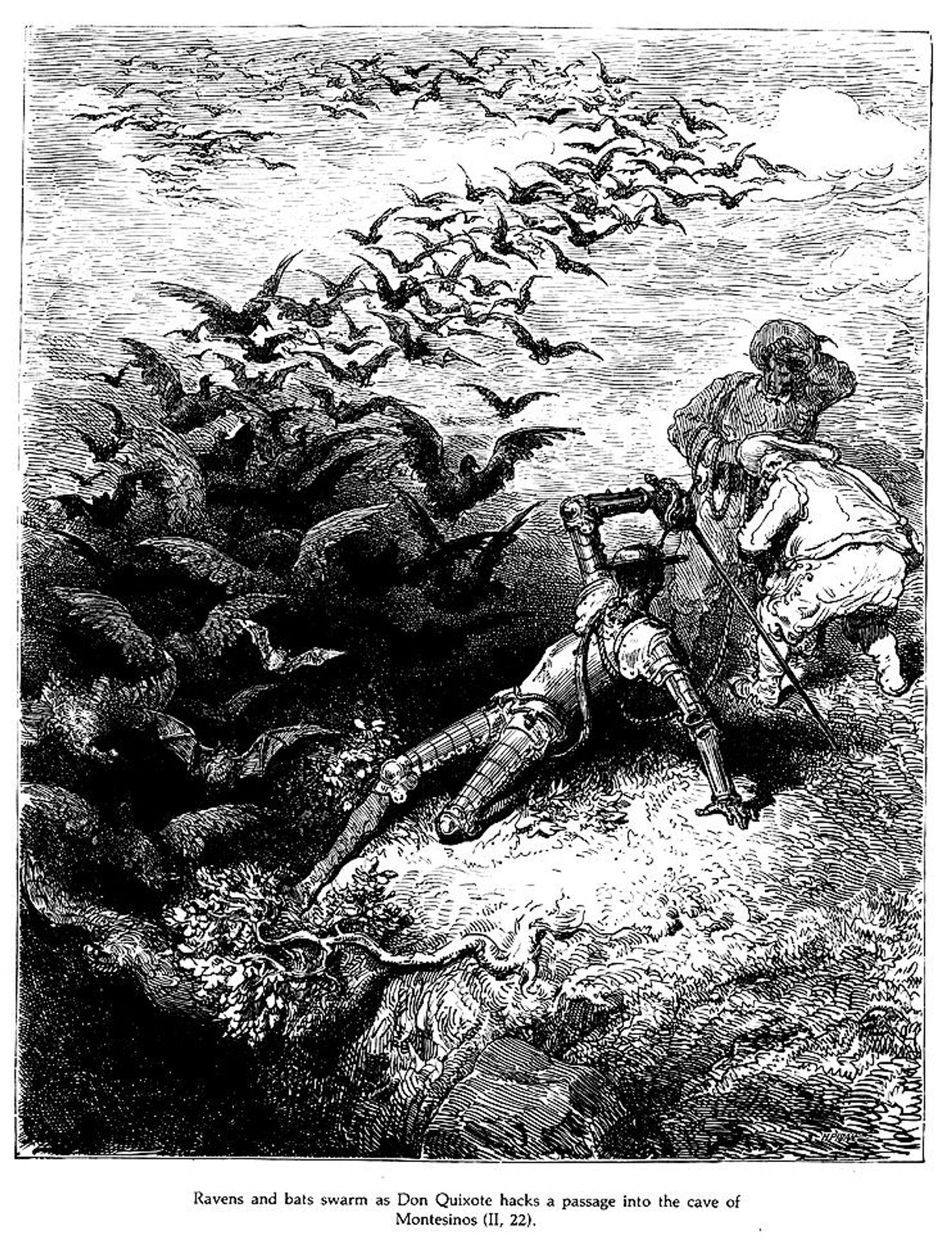 Don Quixote by Gustave Dore