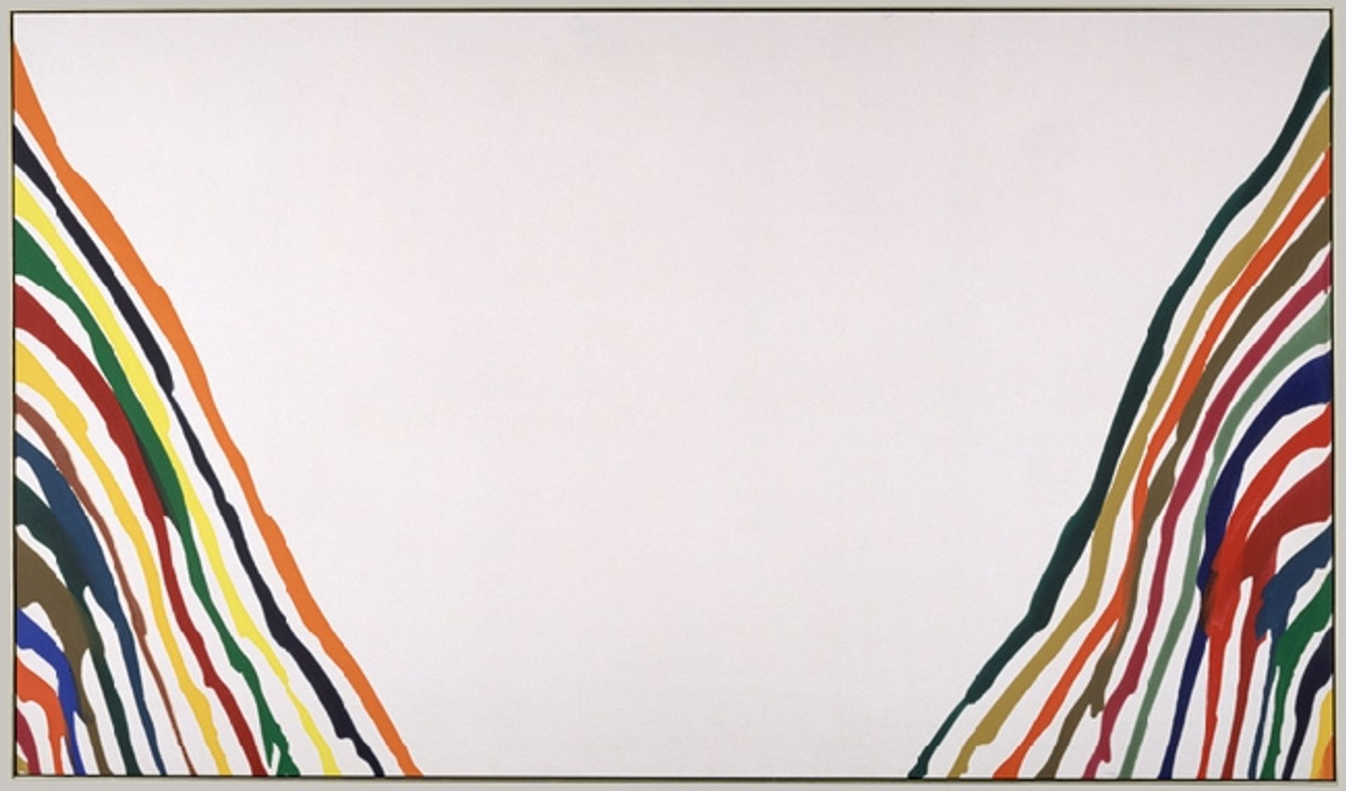 Alpha-Pi by Morris Louis
