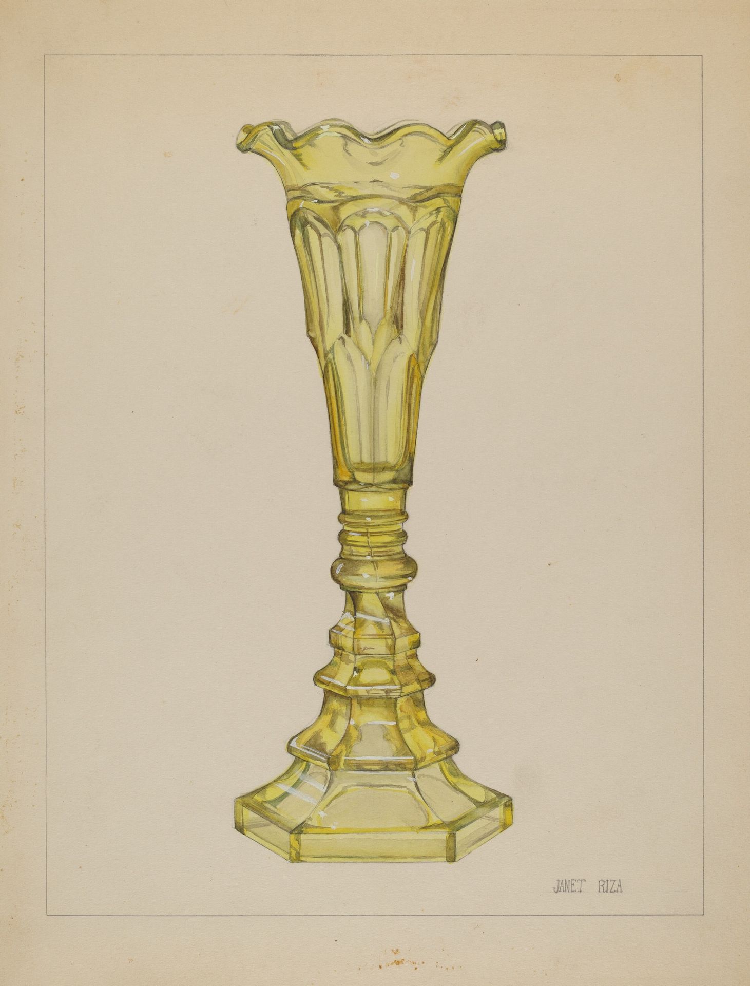 Vase by Janet Riza