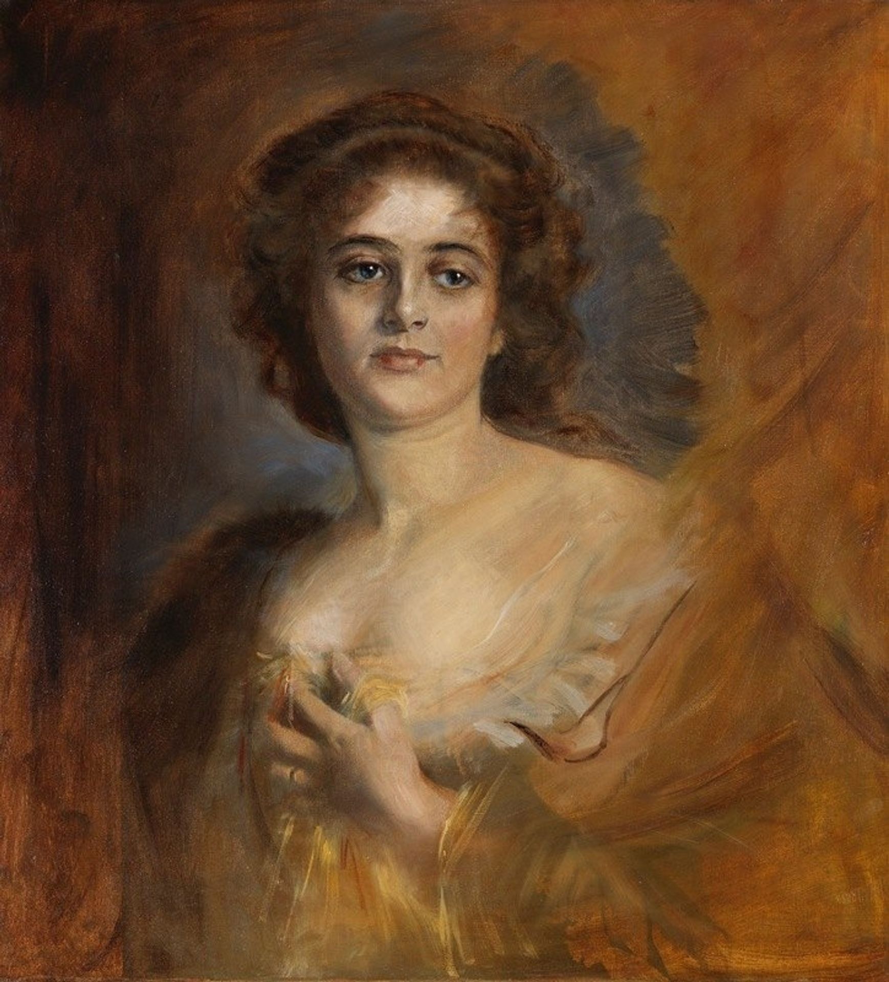 Lolita Gräfin von Zeppelin by Franz von Lenbach
