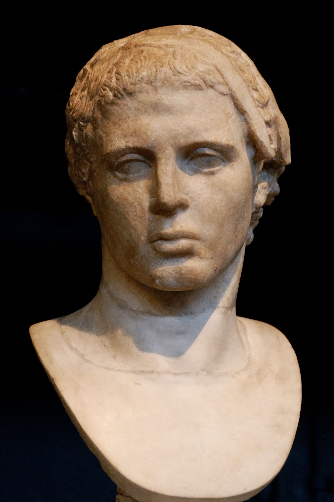 Boxer Head, by Myron by Ancient Greek Painting and Sculpture