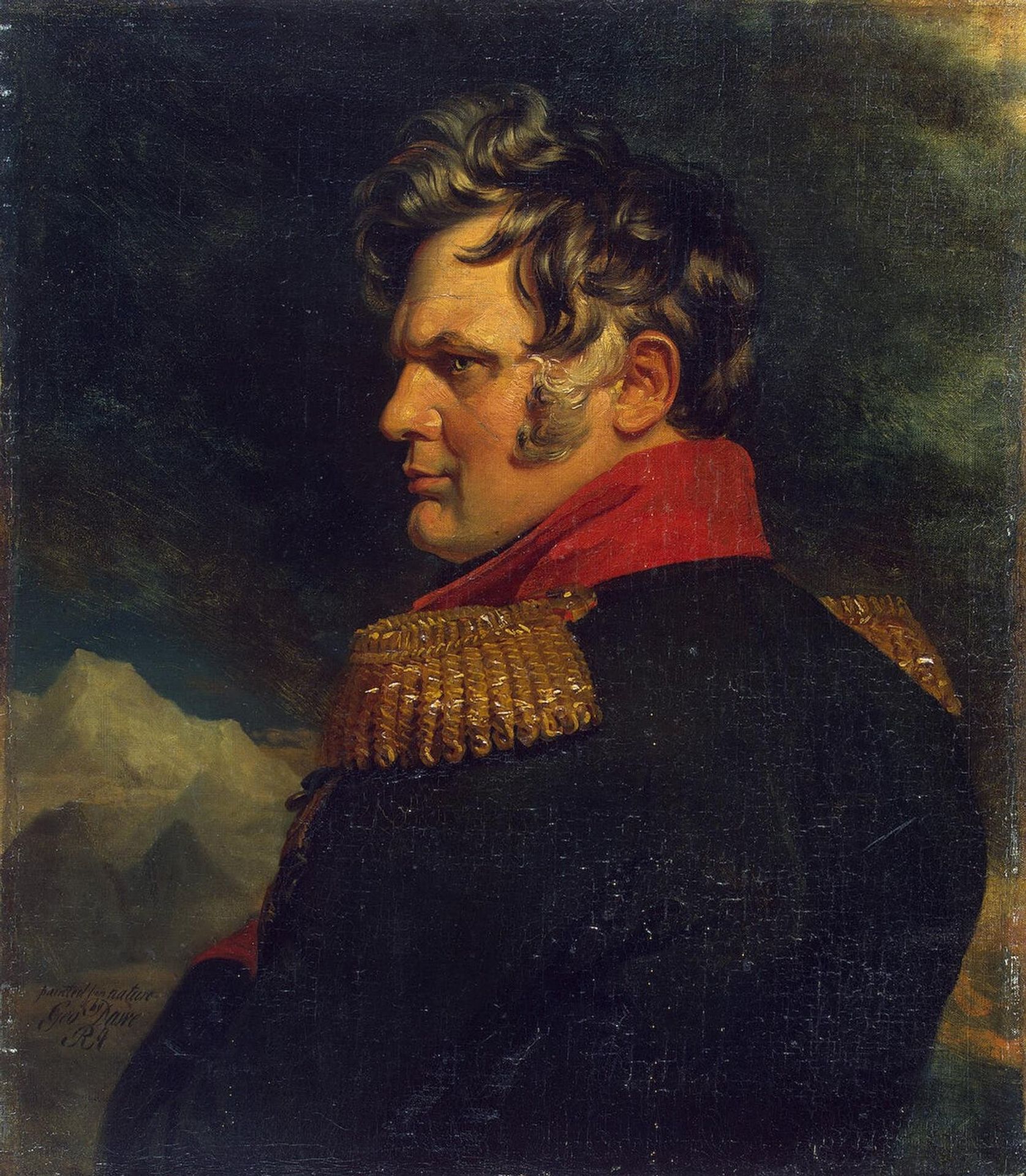 Portrait Des General Alexei Jermolow by George Dawe