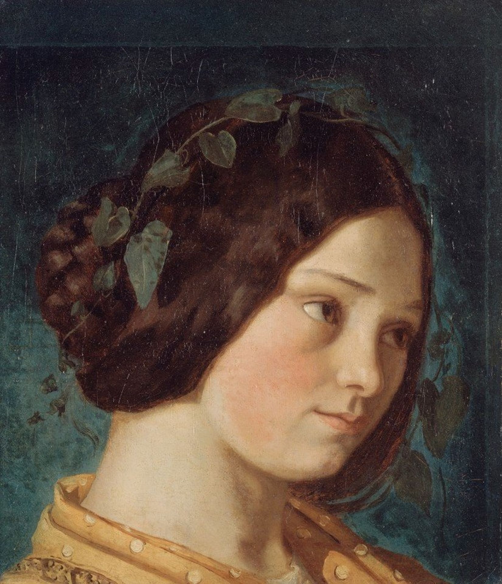 Portrait de Zélie Courbet by Gustave Courbet