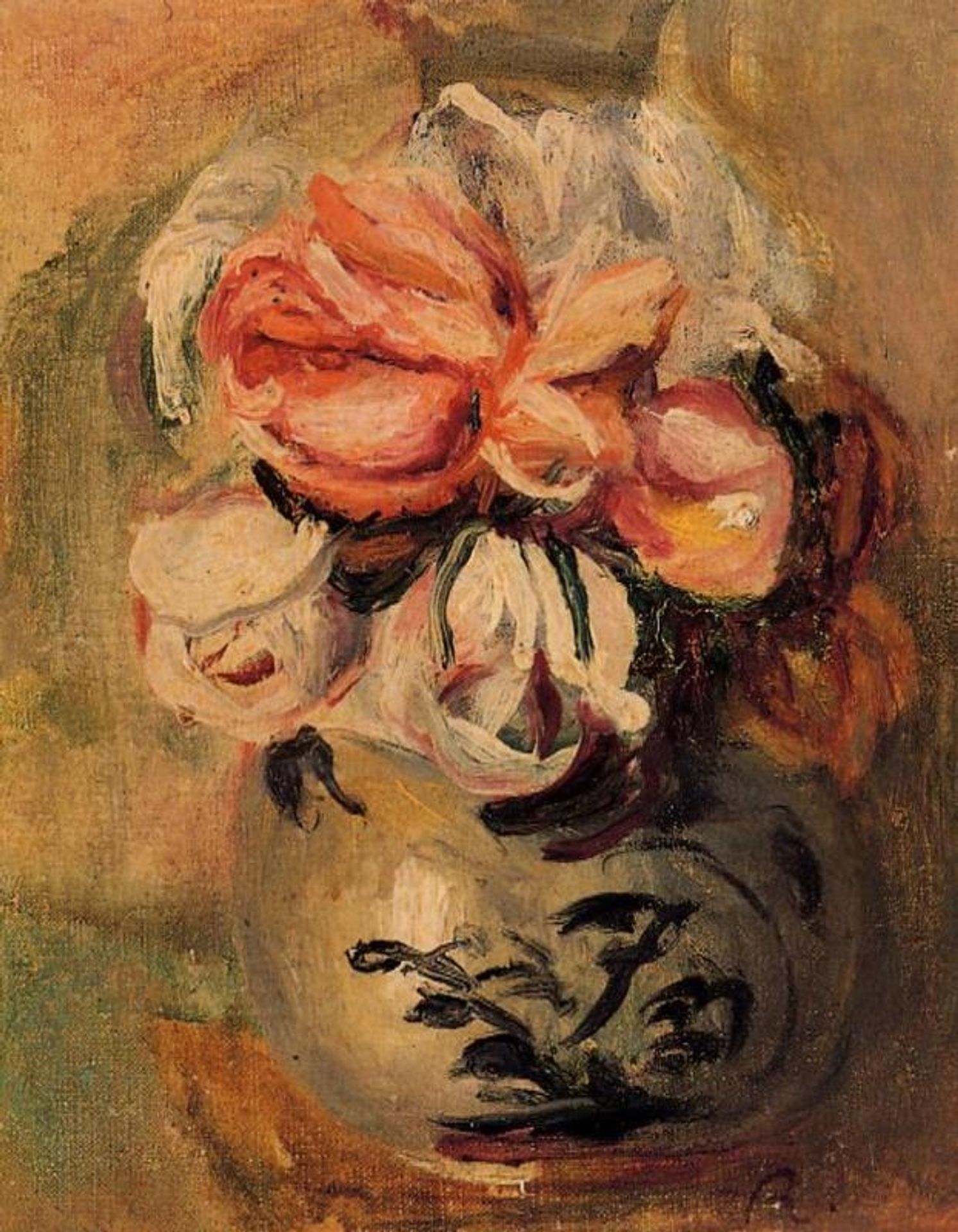 Vase of Flowers by Pierre-Auguste Renoir