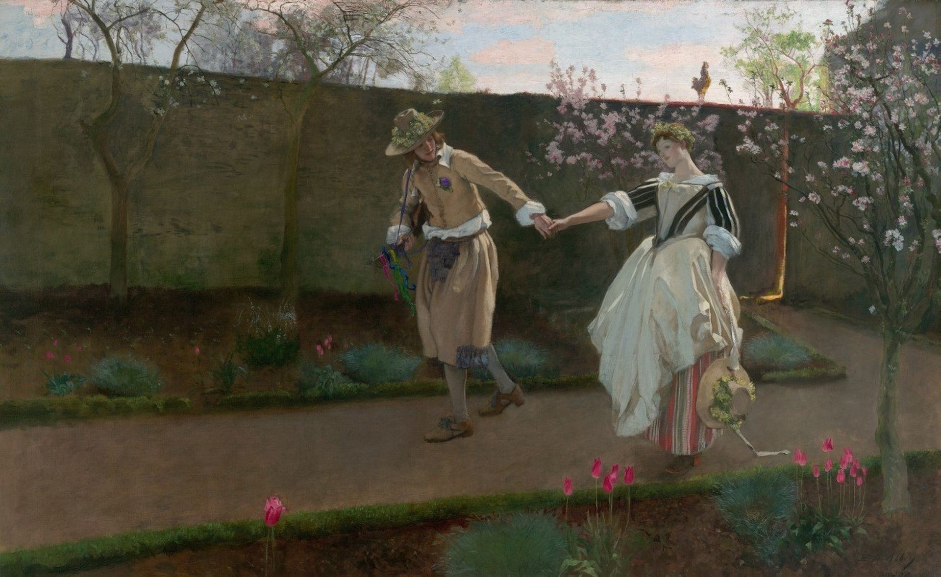 May Day Morning by Edwin Austin Abbey