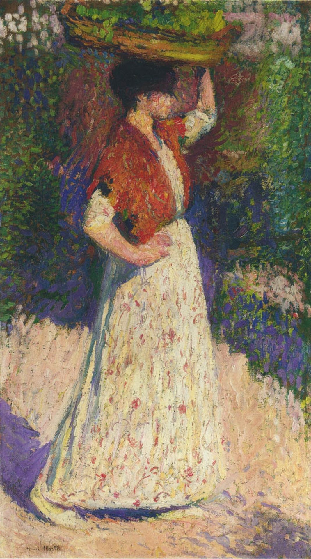 Vintaging Girl by Henri Martin