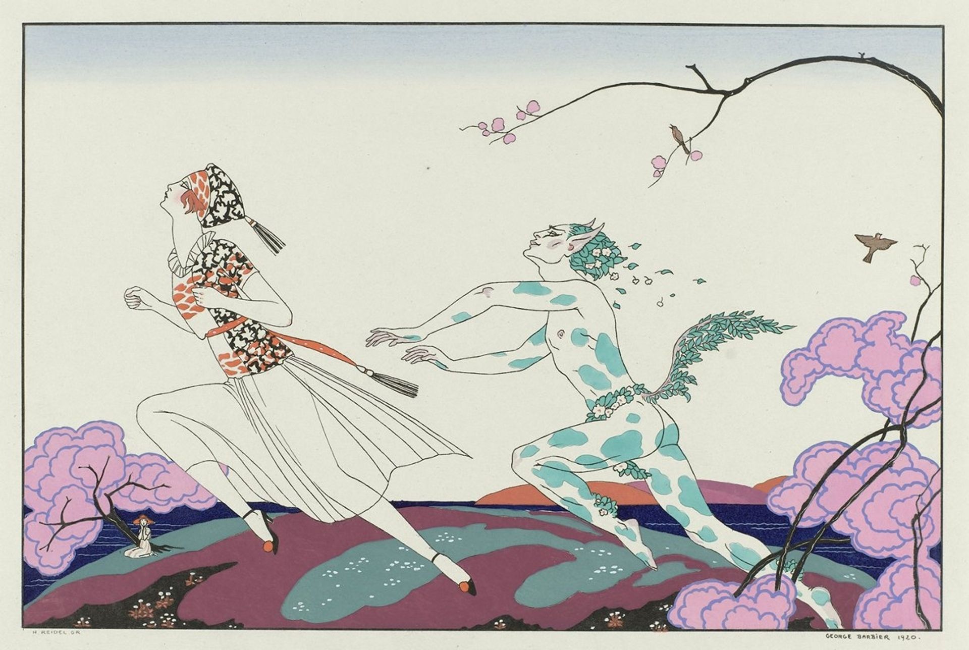 L’Après-Midi d’un faune by George Barbier