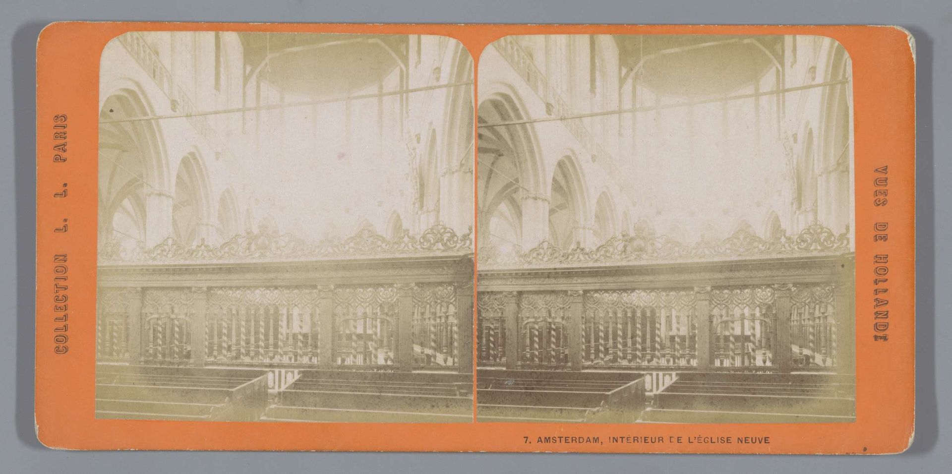 Interieur van de Nieuwe Kerk by Anonymous