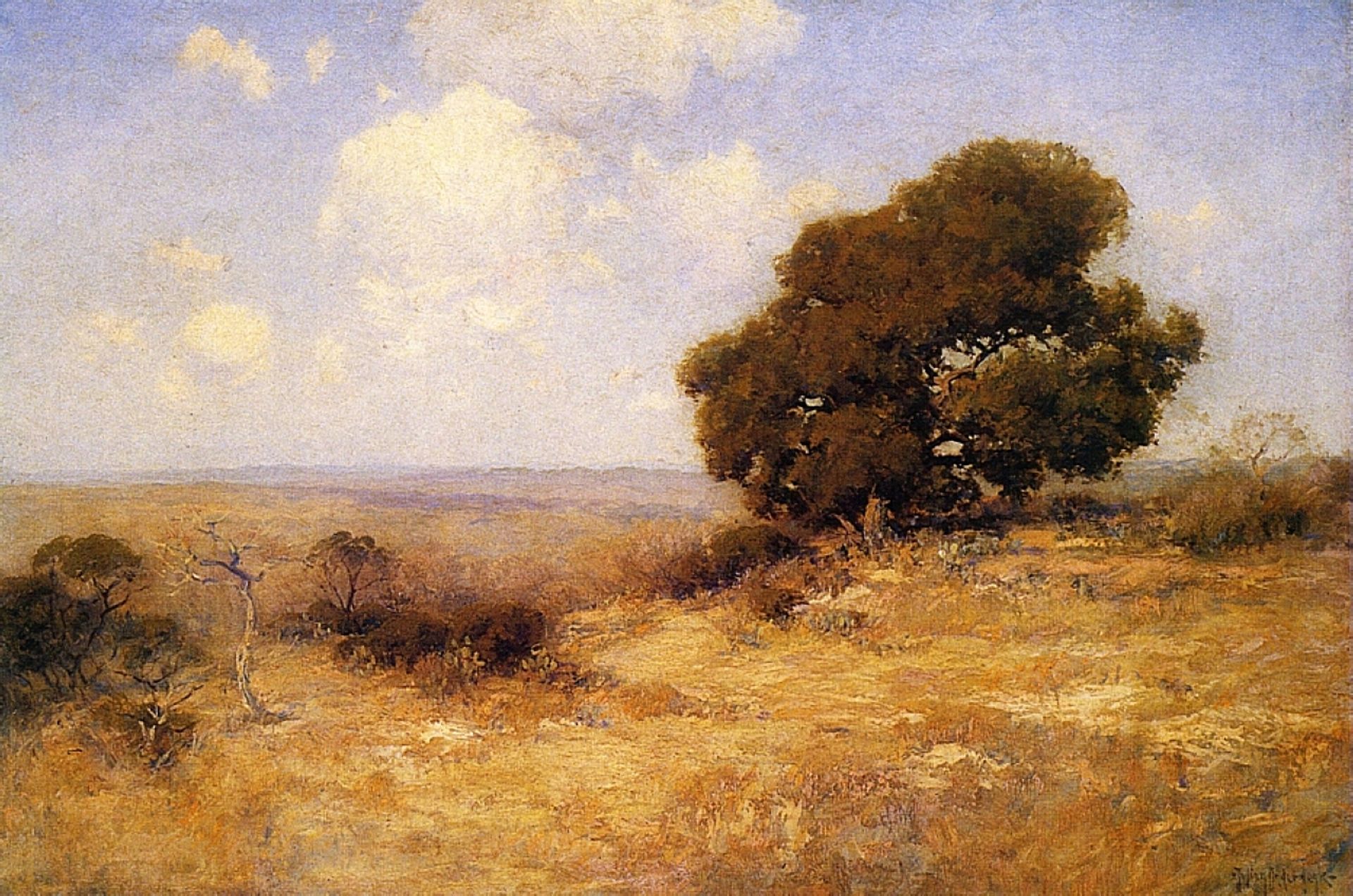 Misty Morning by Robert Julian Onderdonk