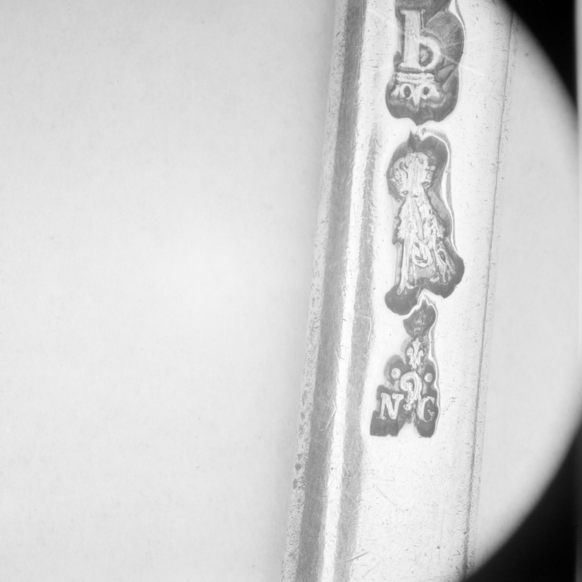 Section of a spoon handle by Nicolas Gonthier