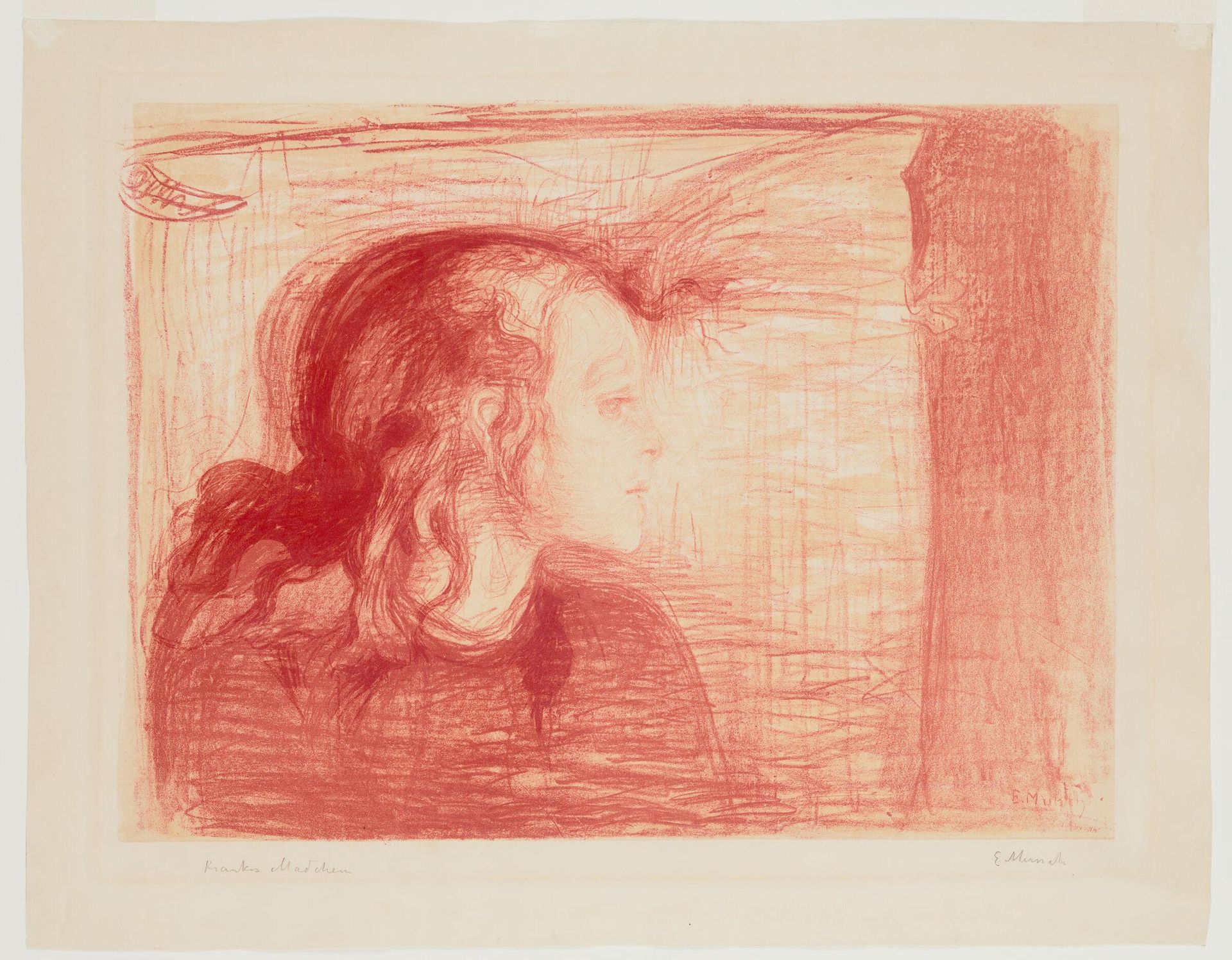 The Sick Child I by Edvard Munch
