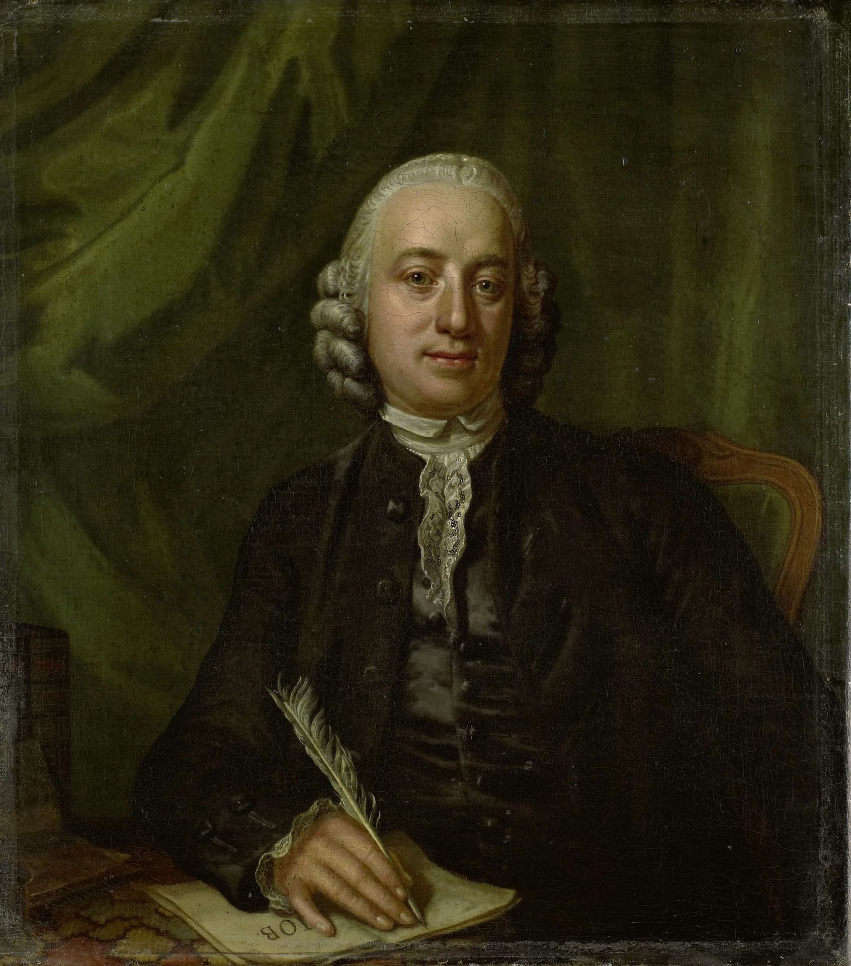 Portrait of Pieter Meijer, Publisher and Bookseller in Amsterdam by Hendrik Pothoven