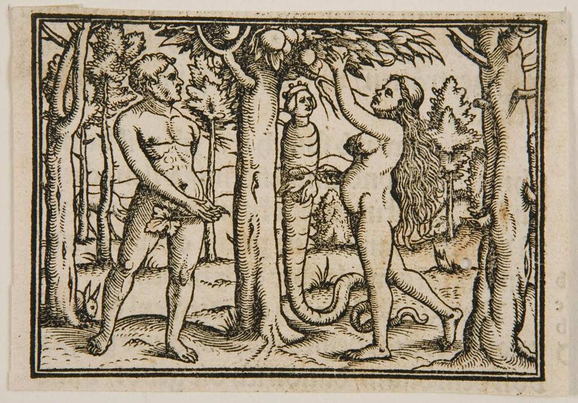 Genesis 3: The Temptation in the Garden by Anonymous
