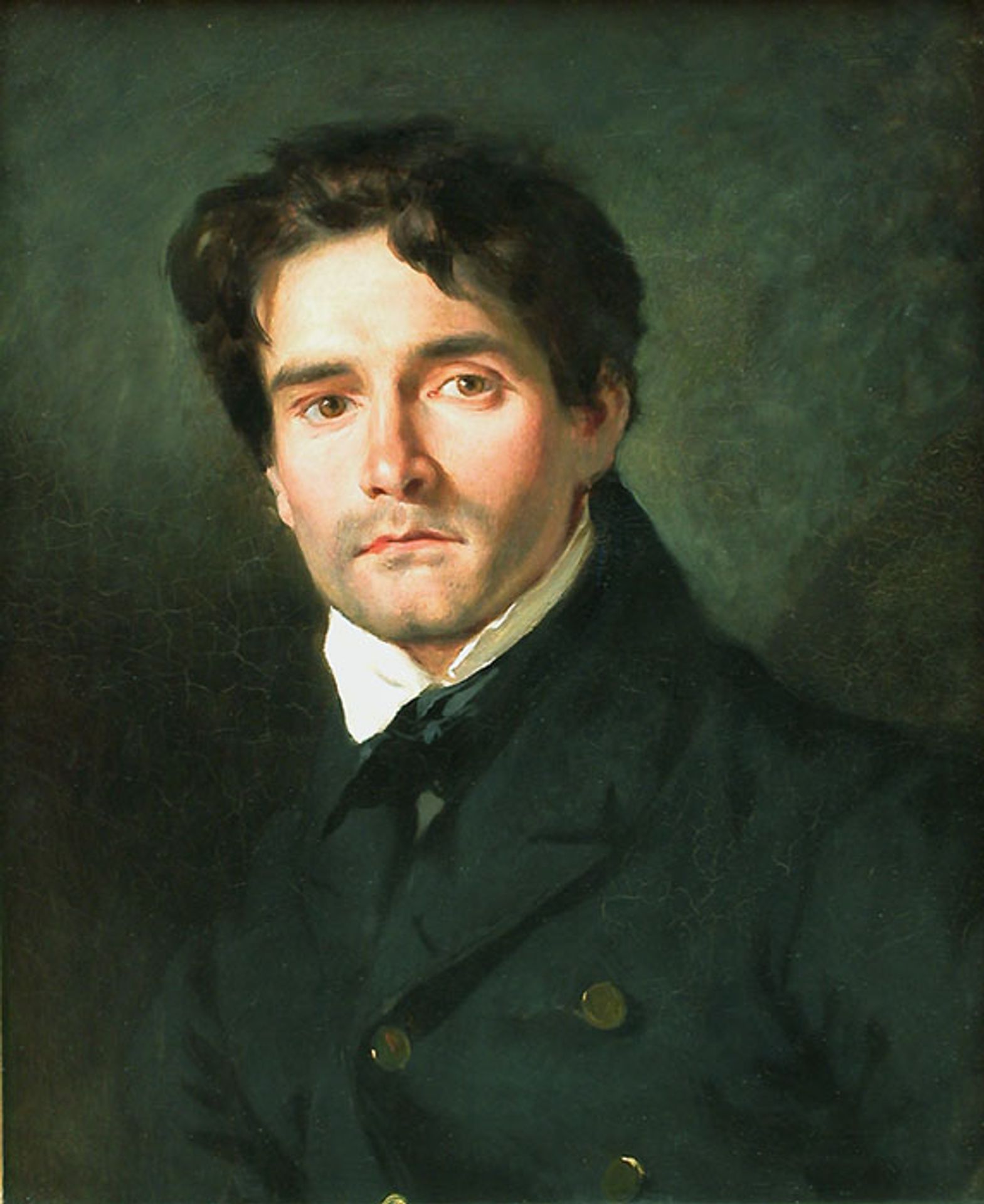 Léon Riesener by Eugène Delacroix