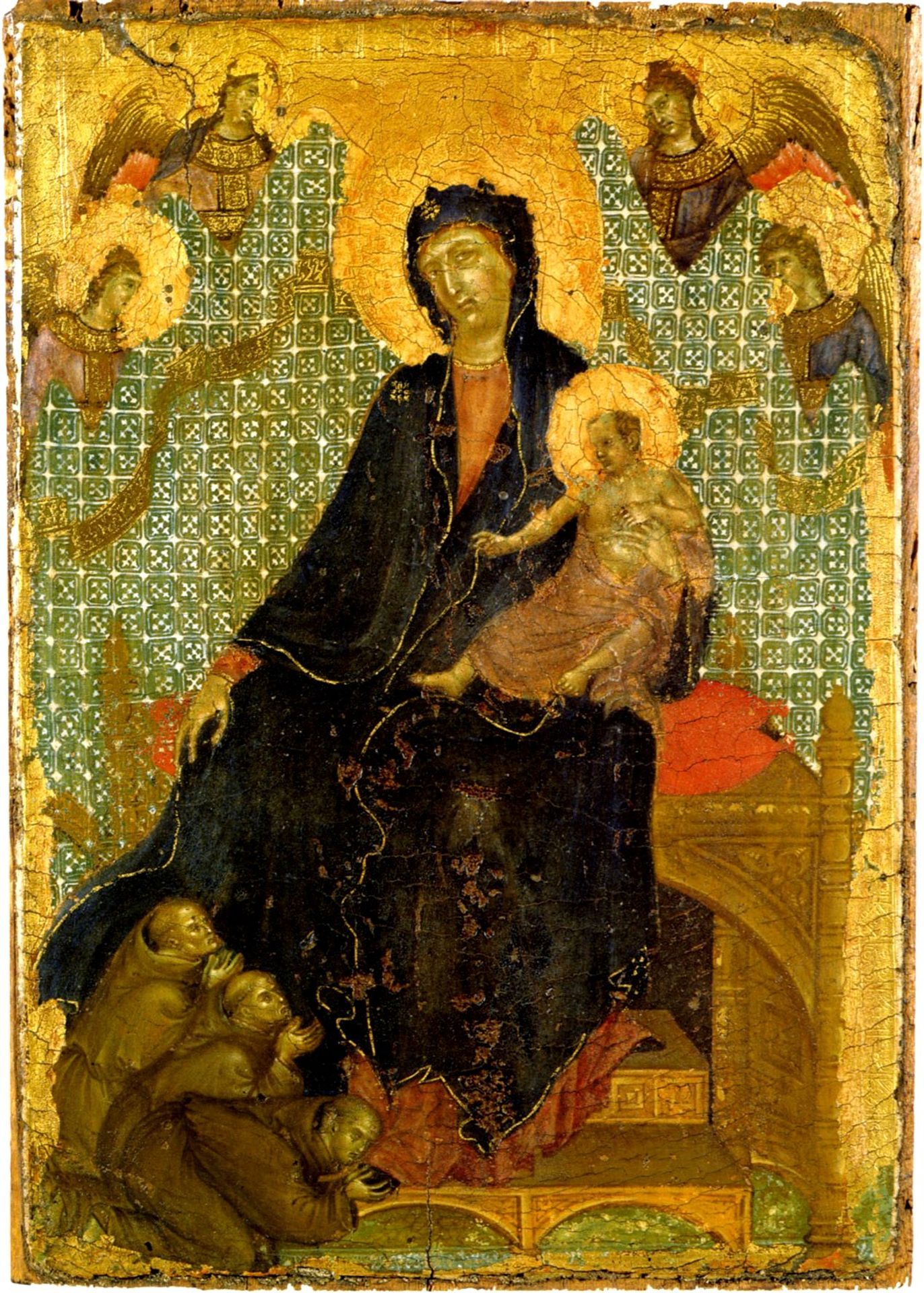 Franciscan Madonna by Duccio