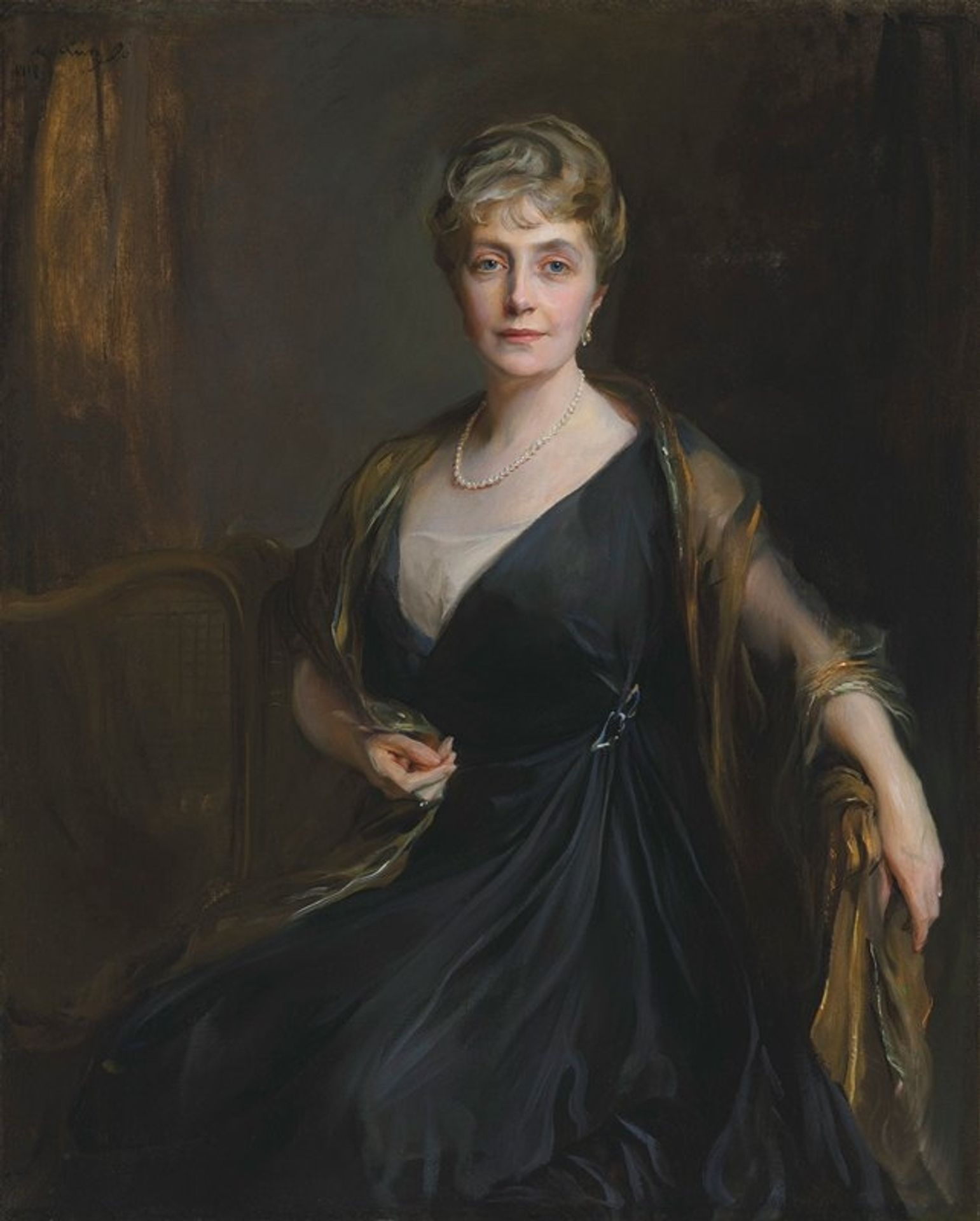 Lady Orr-Lewis, née Maude Helen Mary Booth by Philip Alexius de László