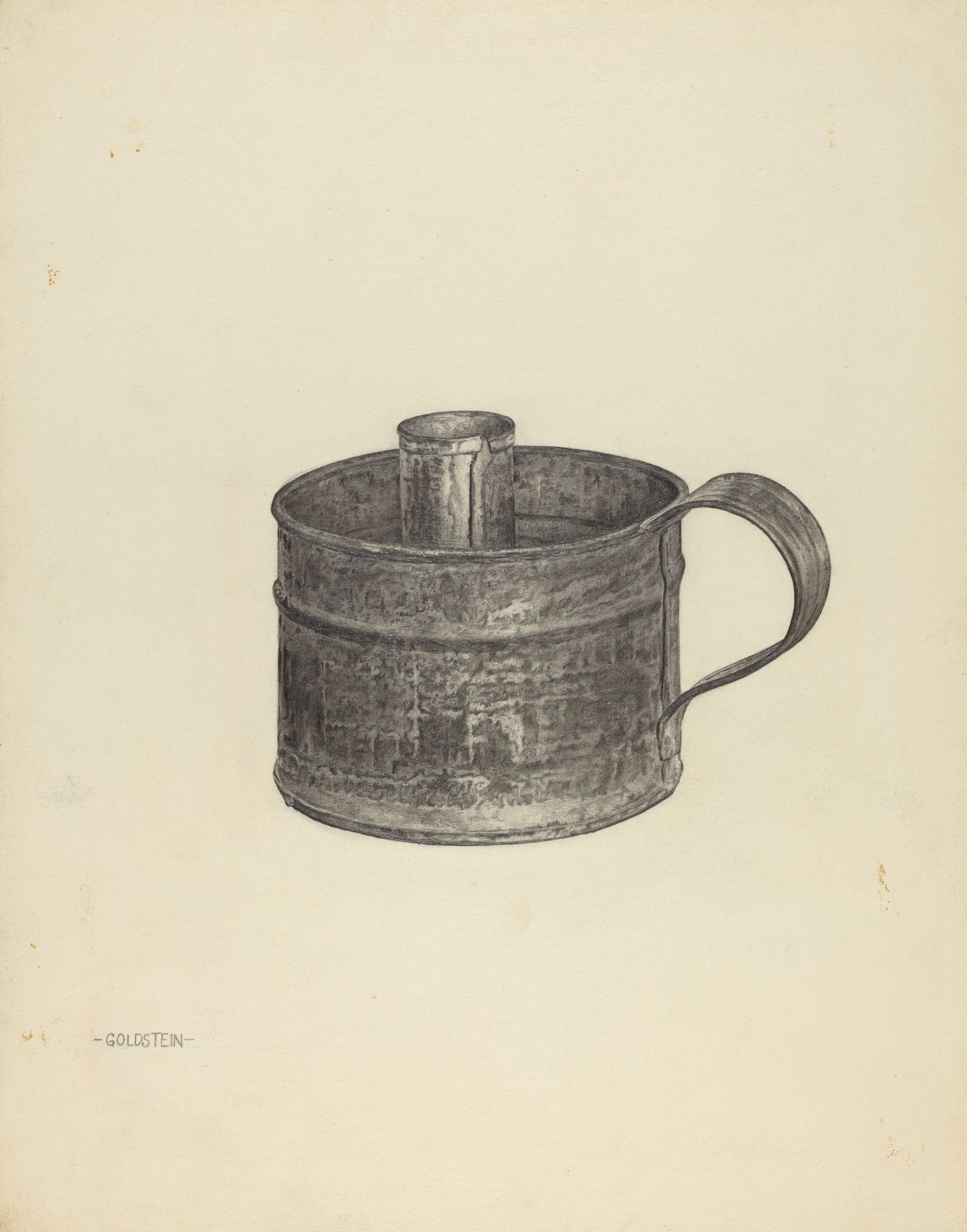 Wetting Cup by Alfred Goldstein