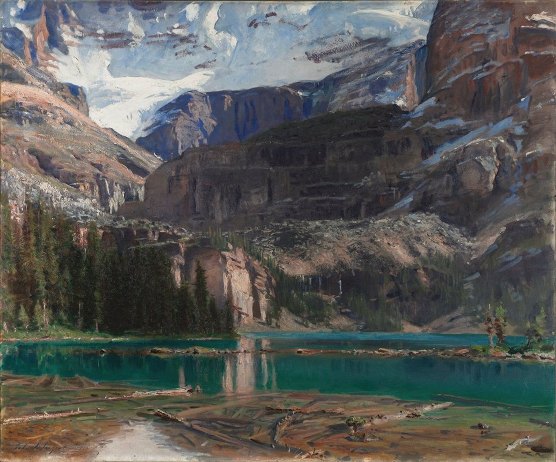 Lake O’Hara by John Singer Sargent