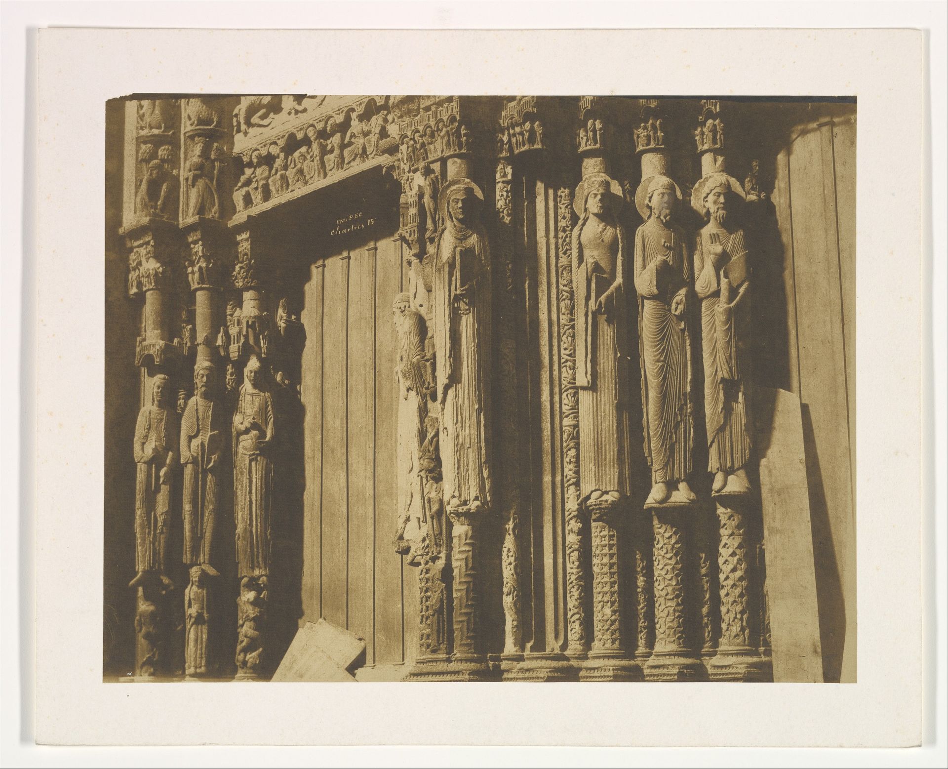 Chartres Cathedral by Pierre Emile Joseph Pécarrère