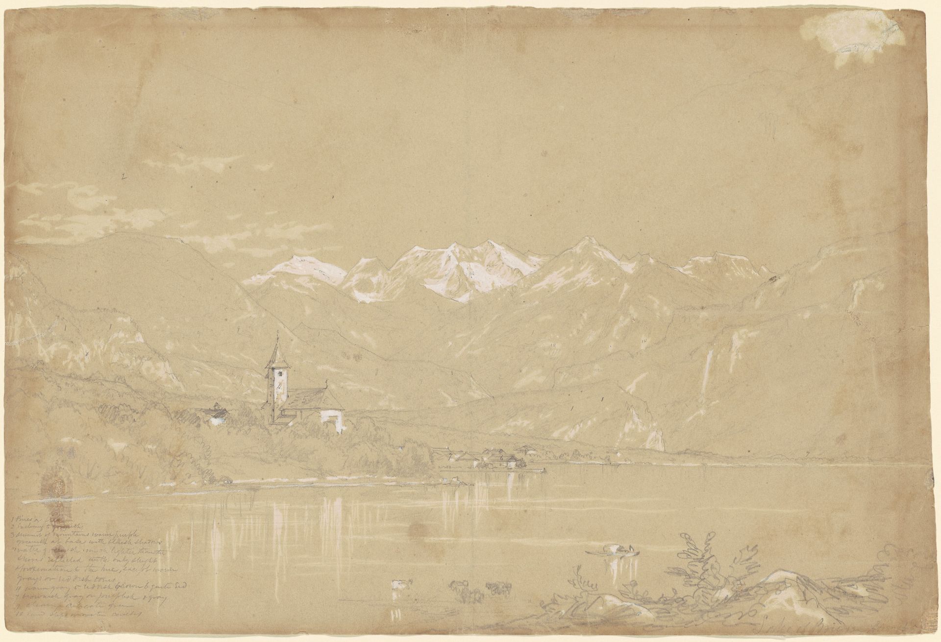 Lake of Brienz by John William Casilear