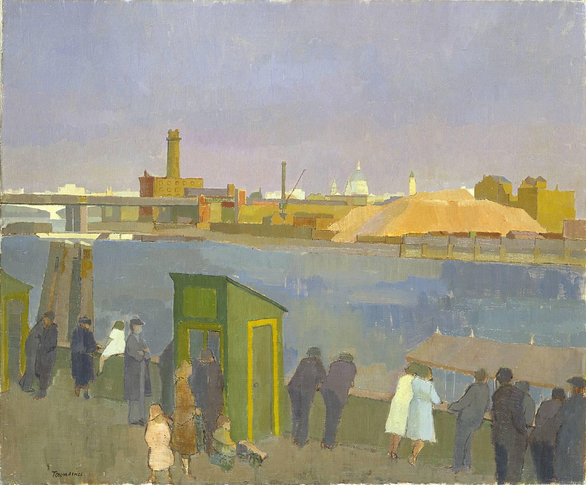 South Bank by  William Townsend