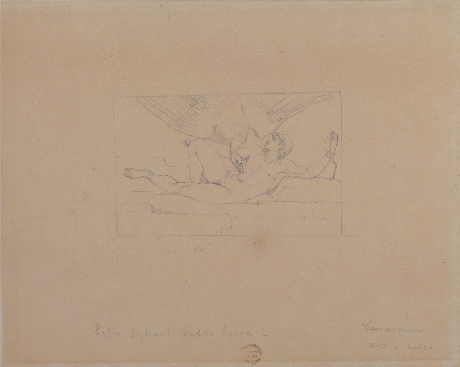 Prometheus (or Tityus) by Vincenzo Camuccini