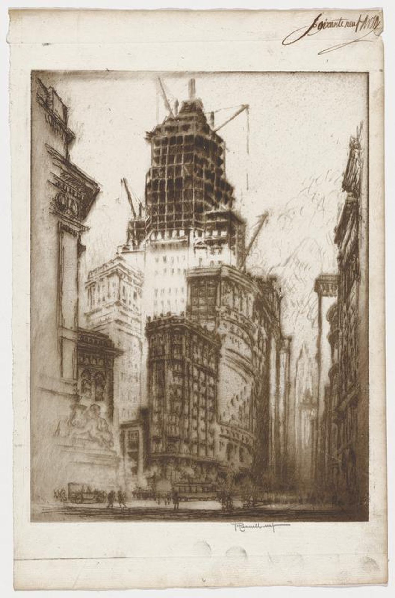 Standard Oil Building by Joseph Pennell