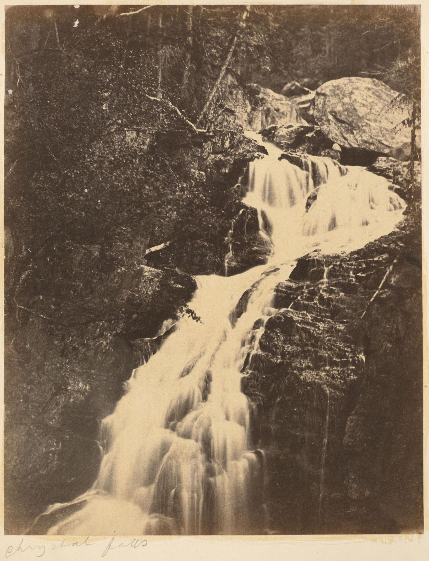Chrystal Falls by John Adams Whipple