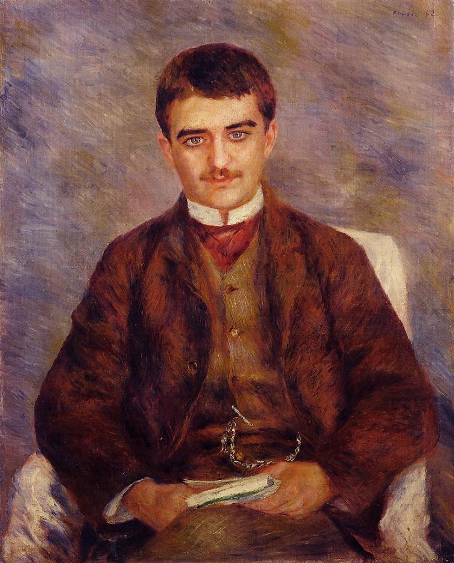 Joseph Durand Ruel by Pierre-Auguste Renoir