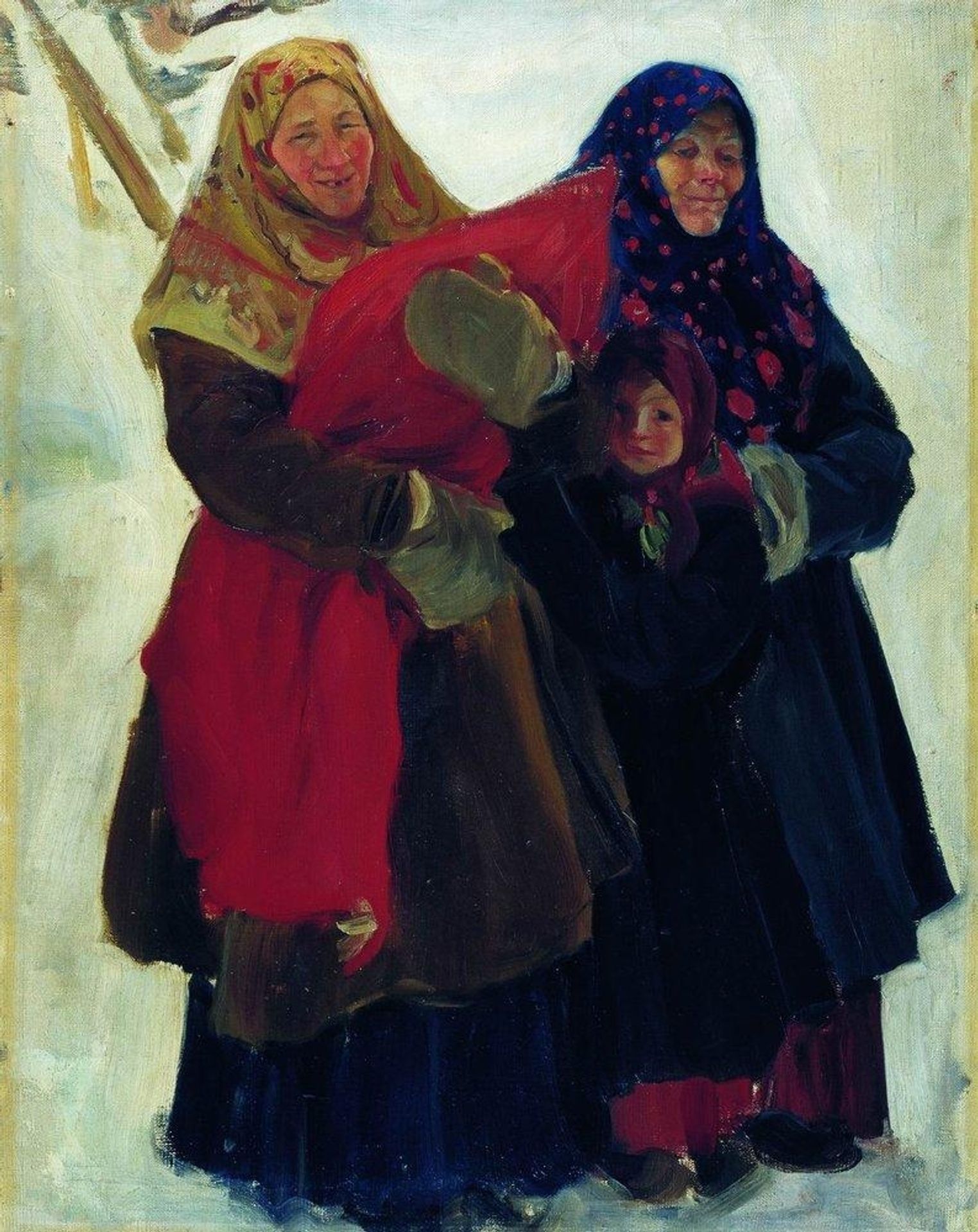 Women by Boris Kustodiev