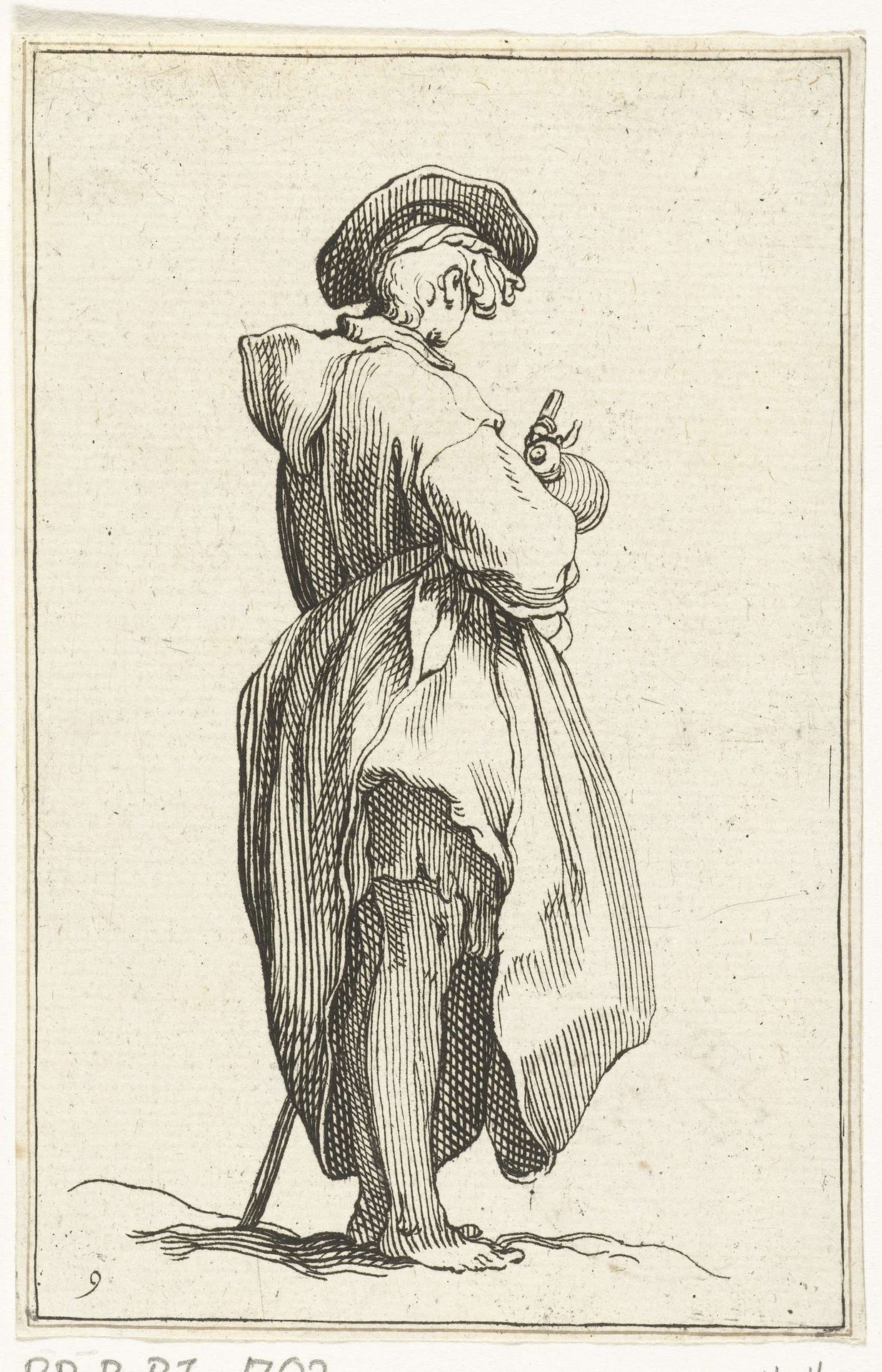Jonge boer by Frederick Bloemaert
