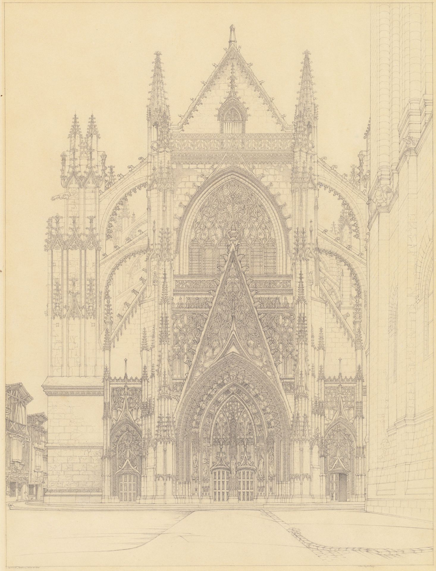 "La Trinité," Vendôme by John Taylor Arms