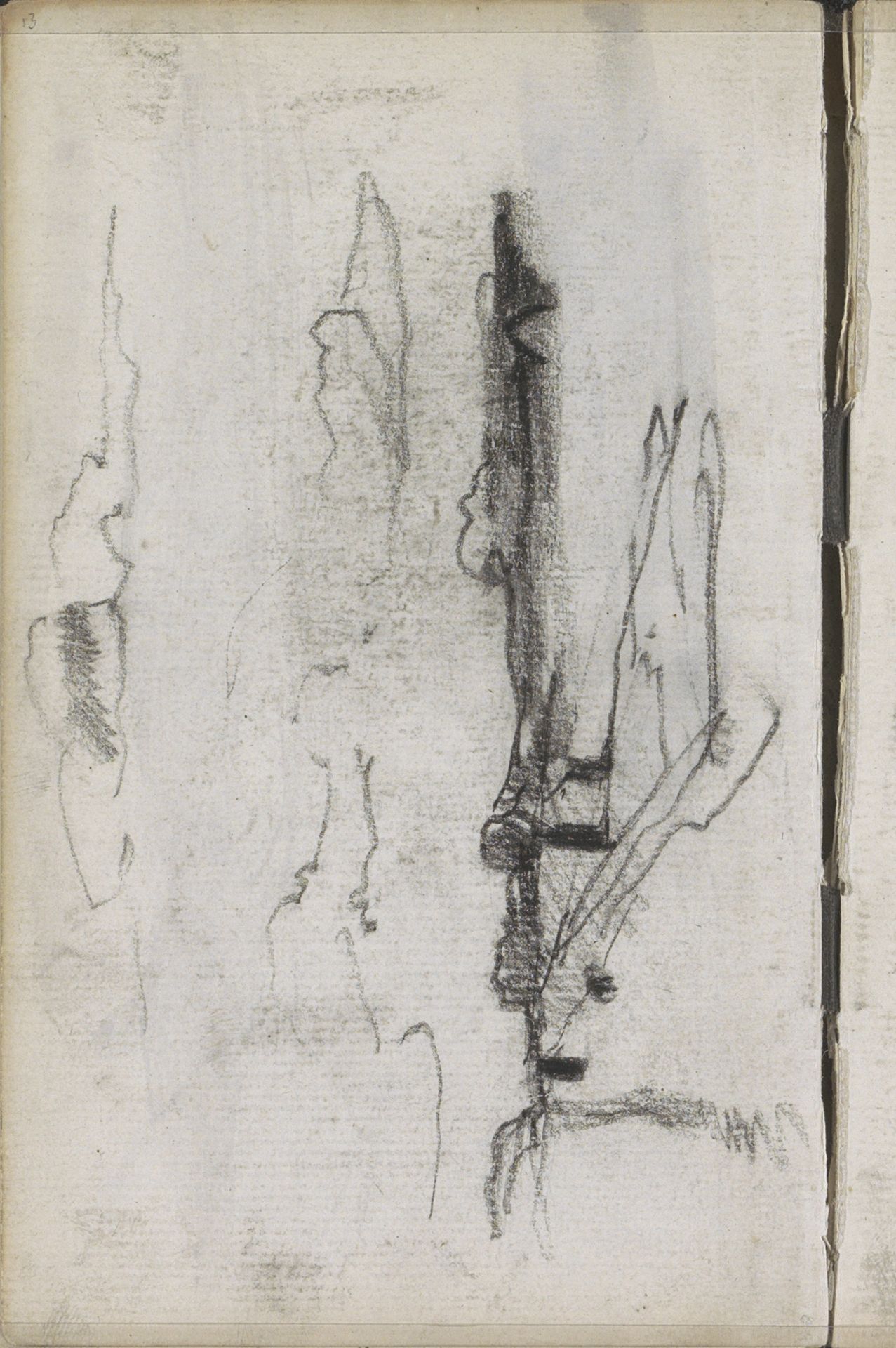 Landschap met figuren by George Hendrik Breitner