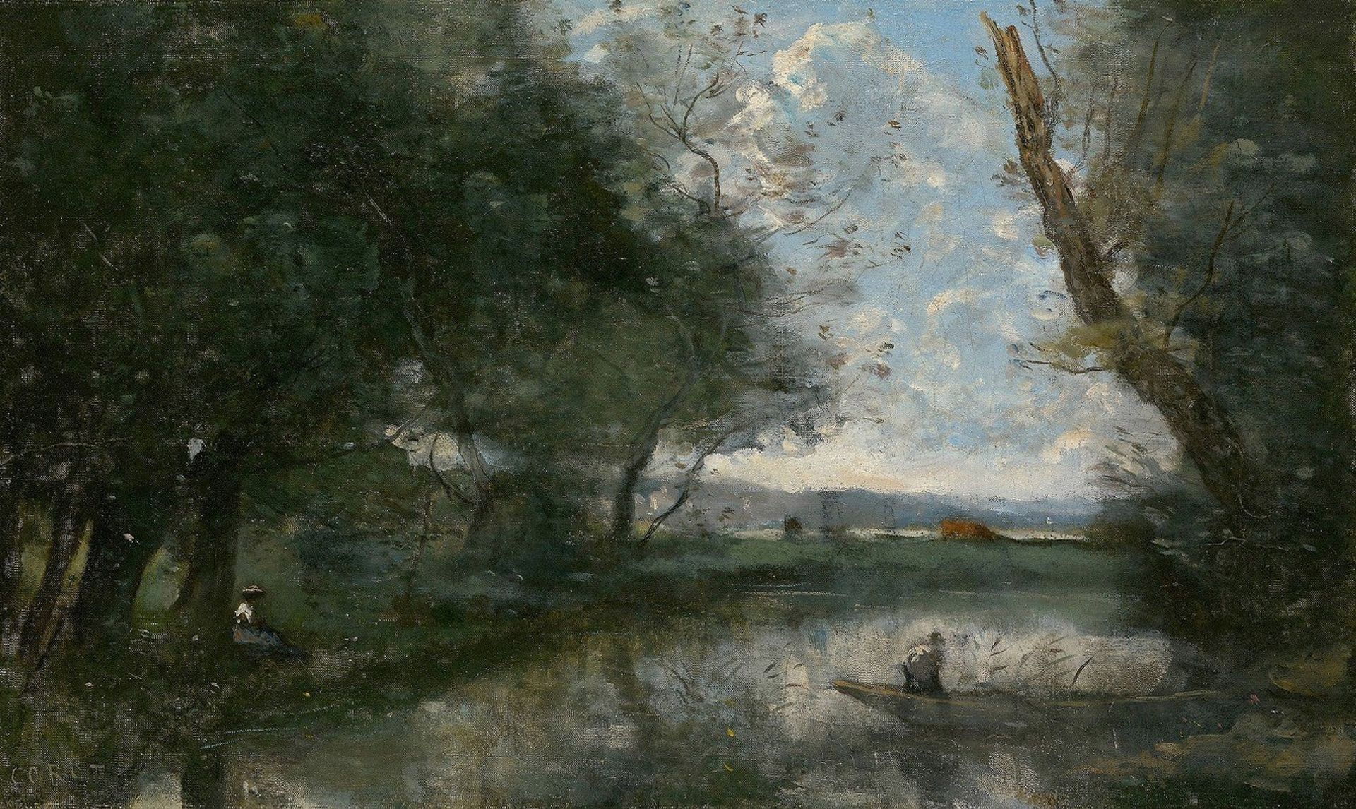 Landscape by Camille Corot